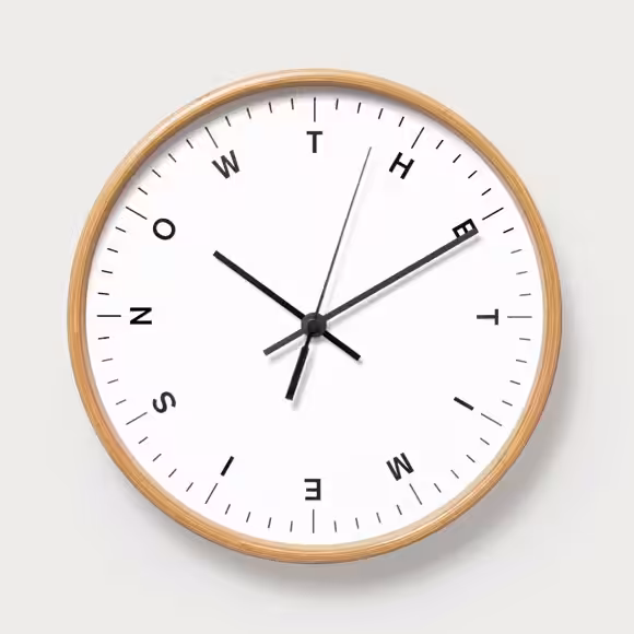 THE TIME IS NOW