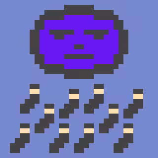 Blitmap: #497 - Sock Cloud Periwinkle