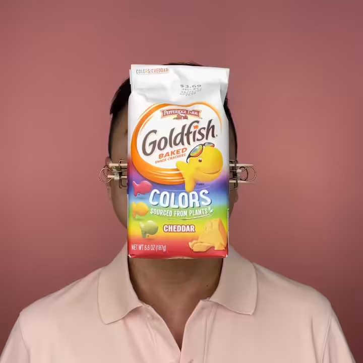 Goldfish Colors Cheddar Crackers