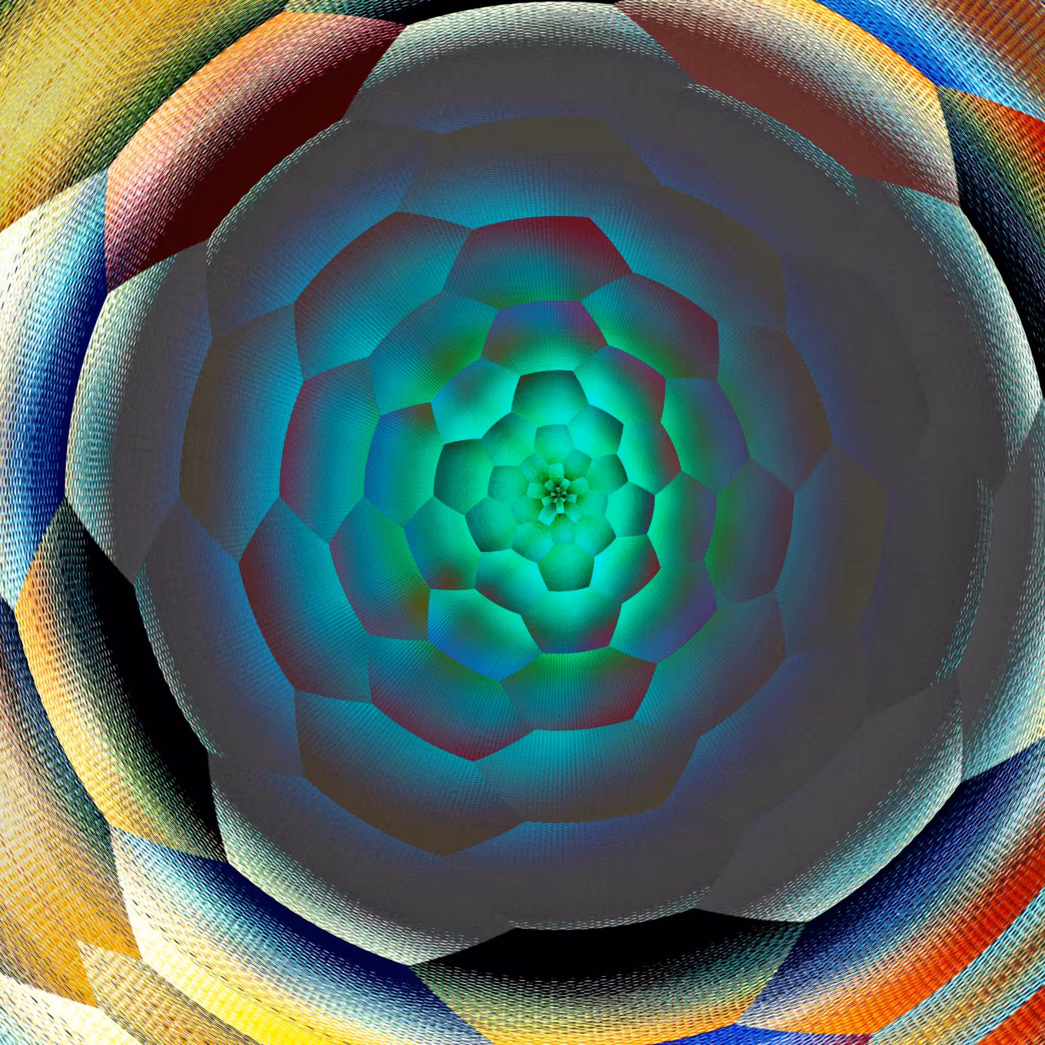 #5 Abstraction of the piece "an aquarium in the desert