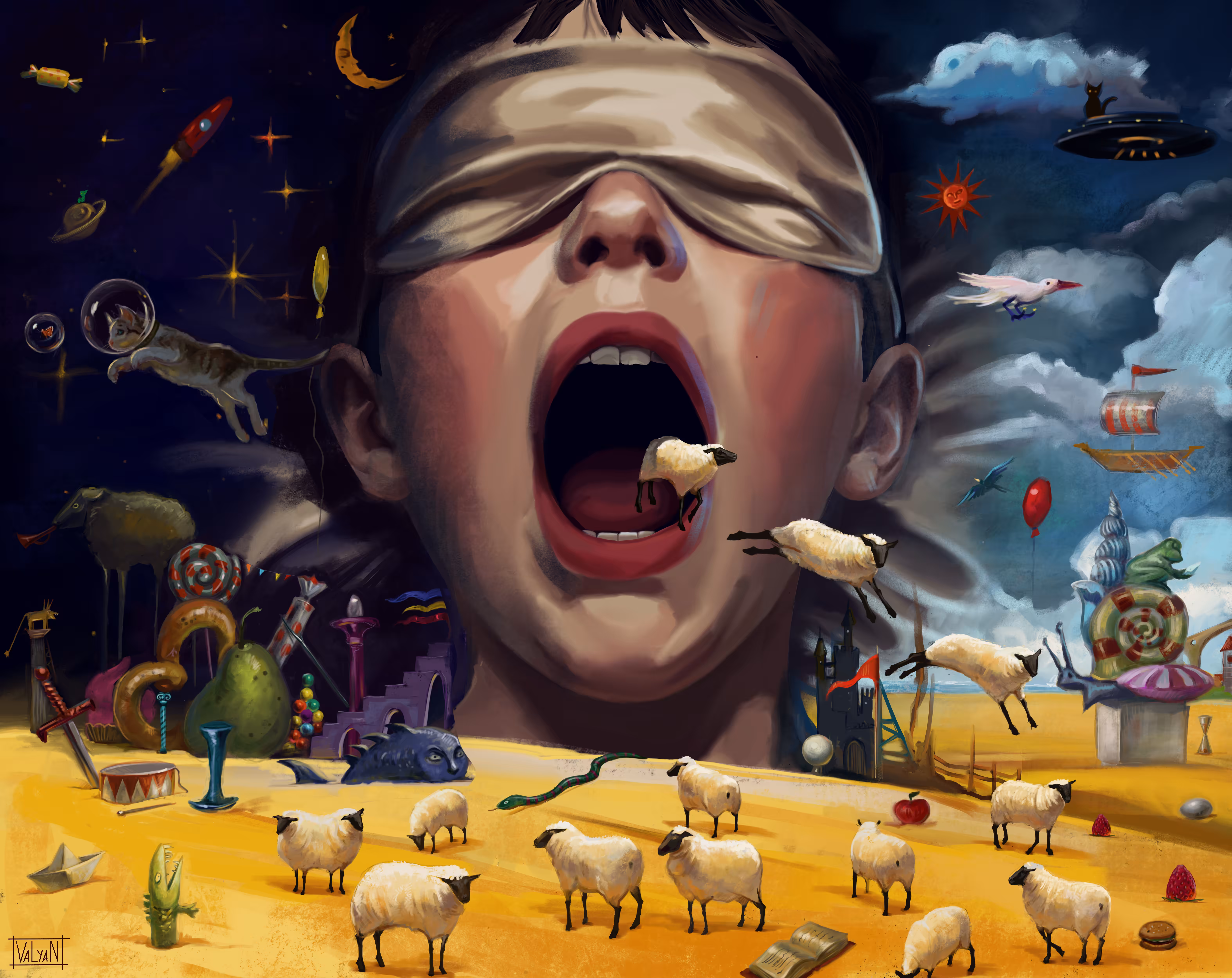 In the Land of Weird dreams
