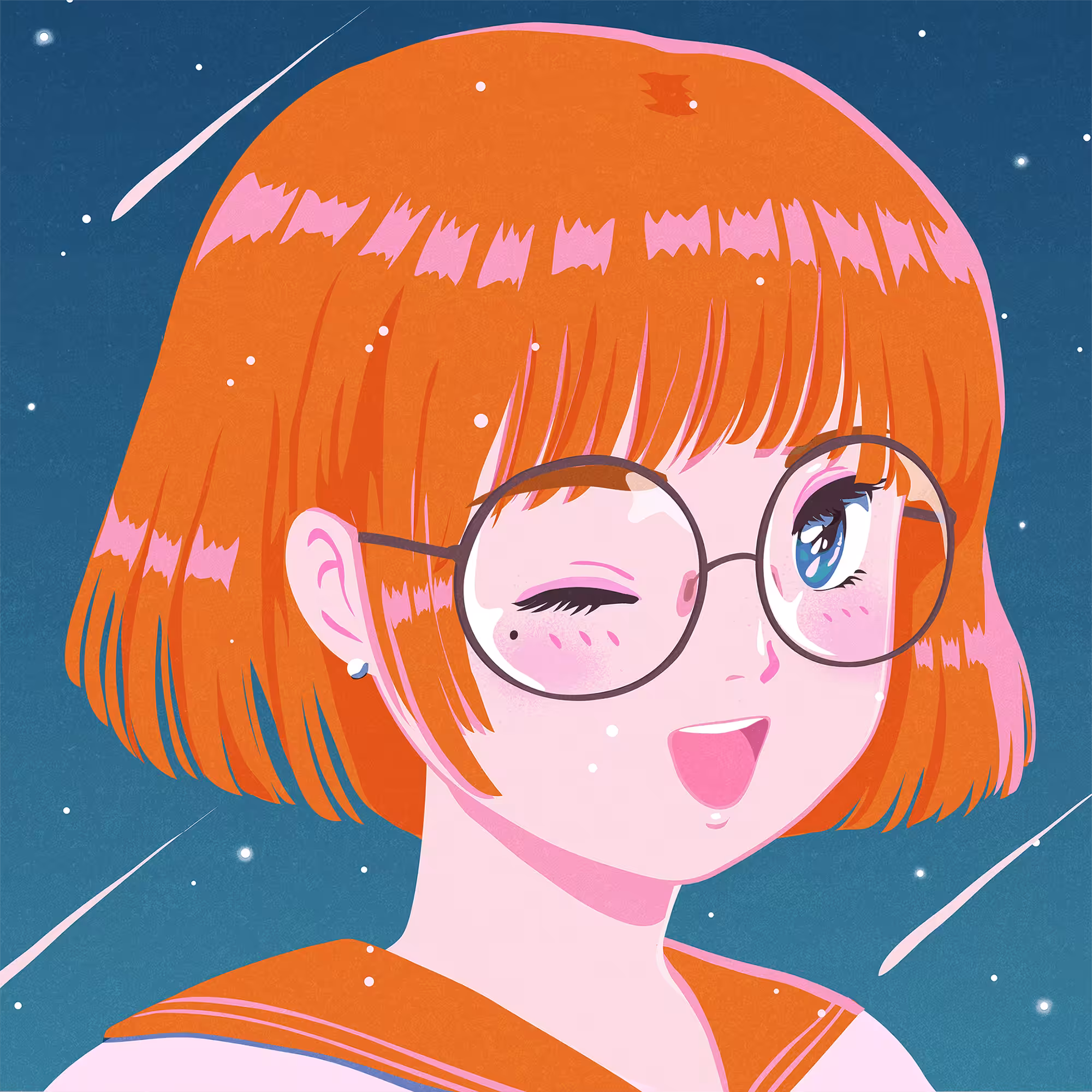 80's Sonyeo #001 [Orange Sonyeo (still image)]