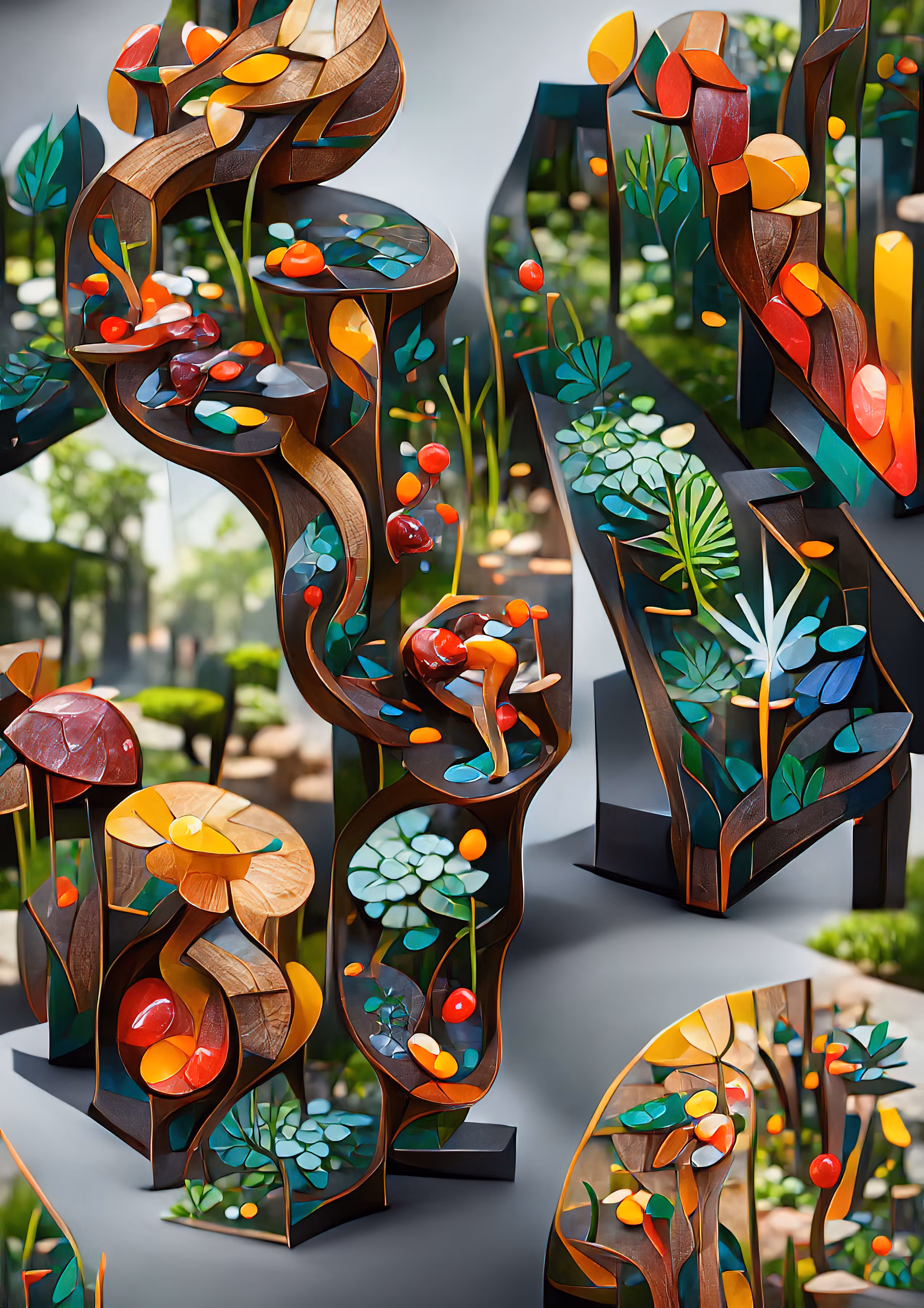 Sculpture Garden – special 14k edition