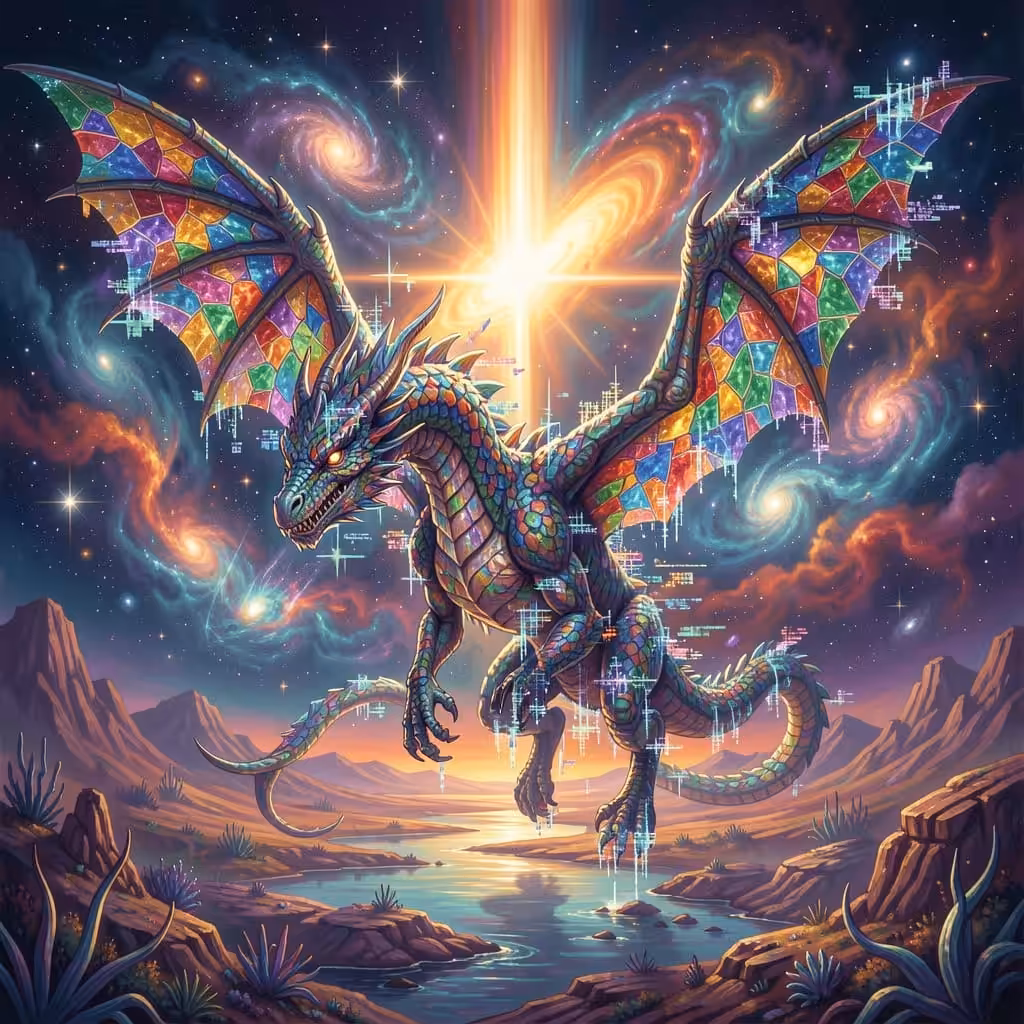 NightCafe Creations: Dragon Flight 3