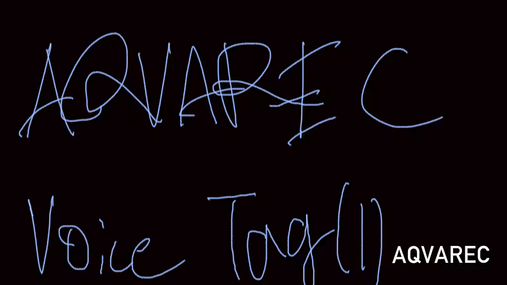 AQVAREC's Voice Tag (1)