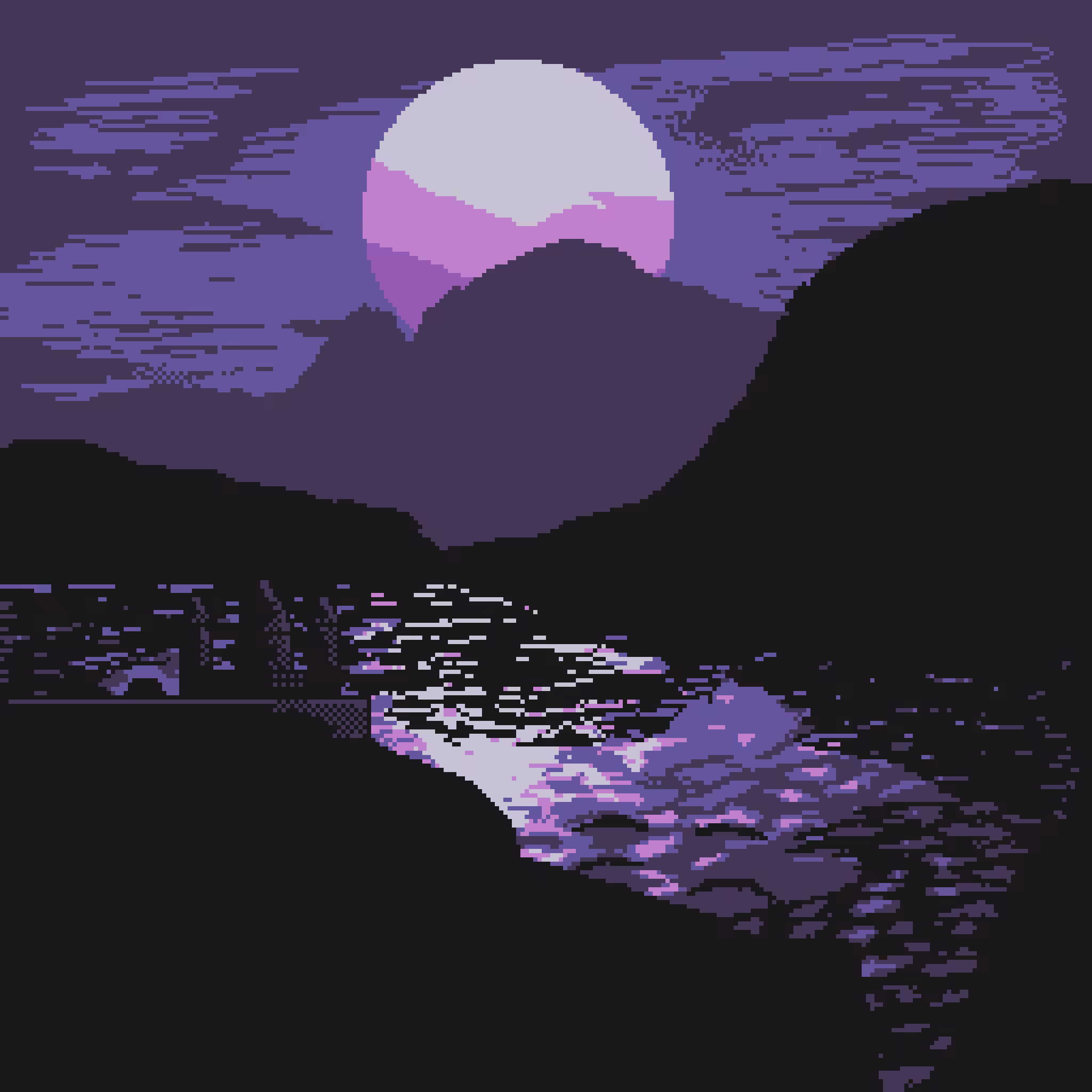 Pixel Sunset #23