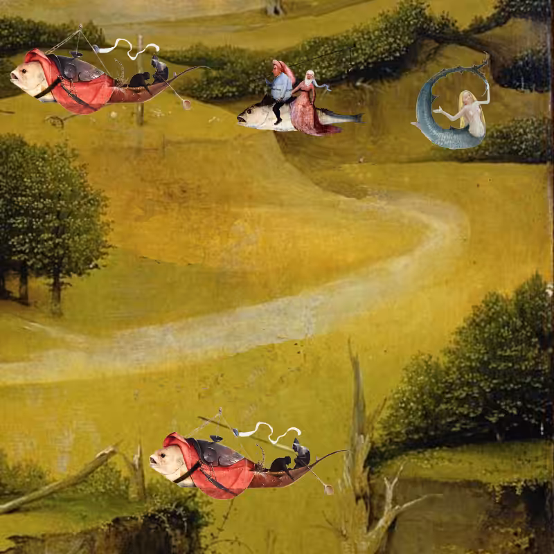 Bosch`s Creatures #118