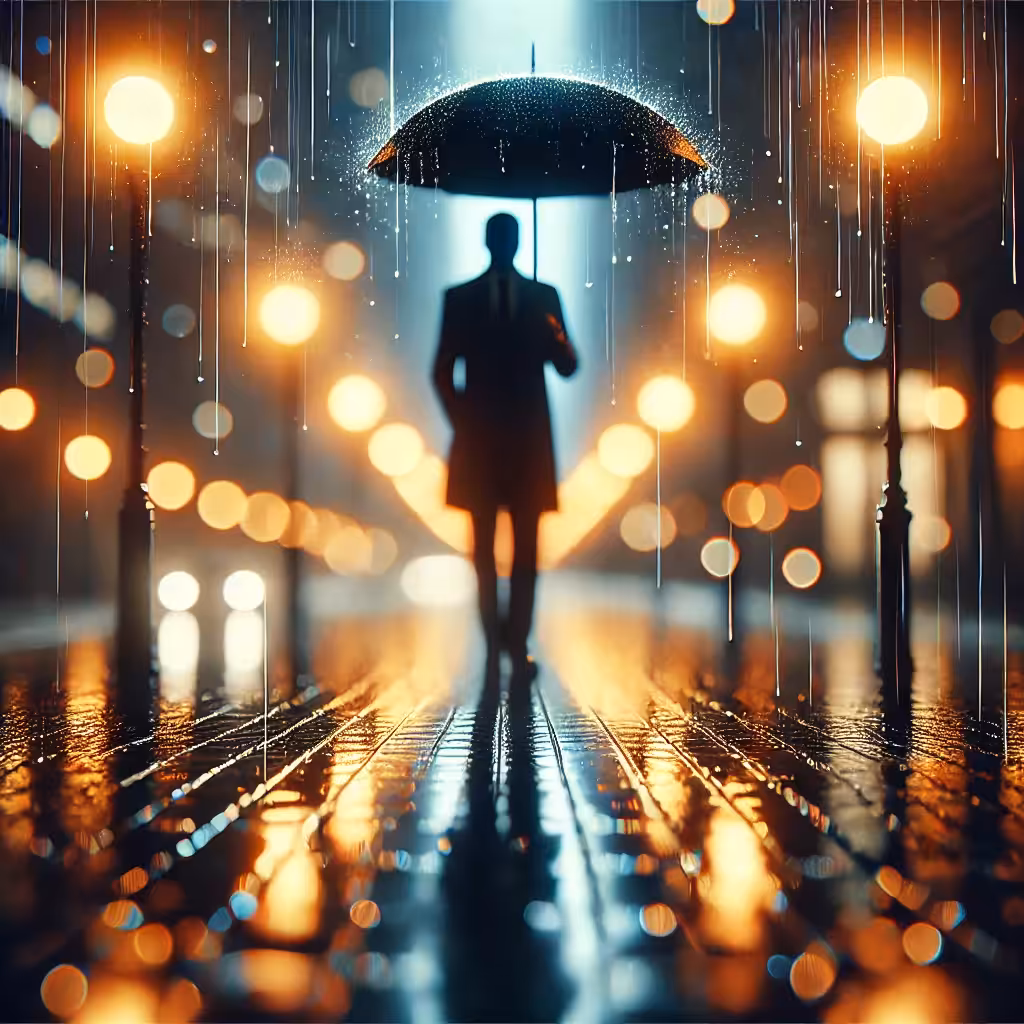 City in the Rain