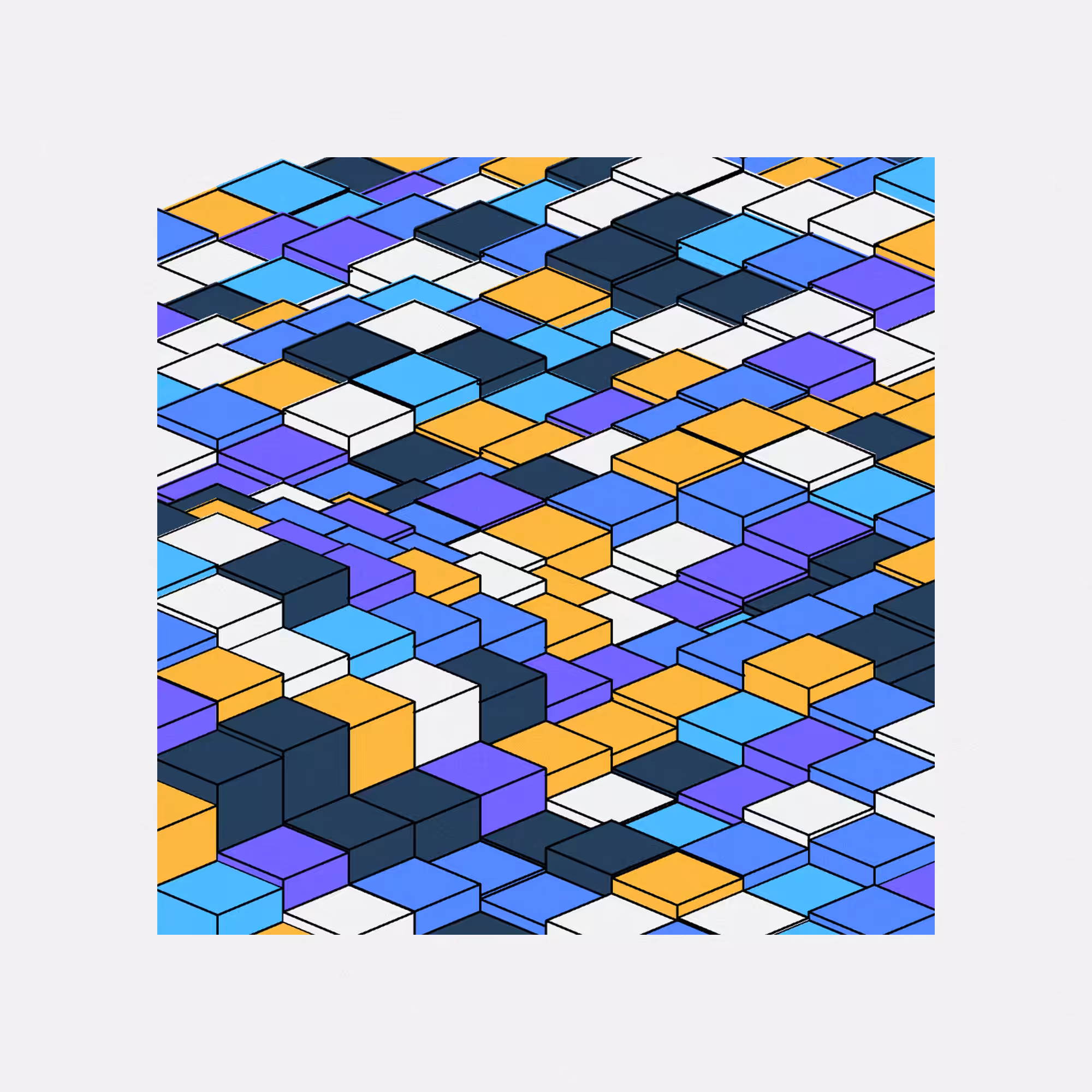 CUBIST HORIZONS #14