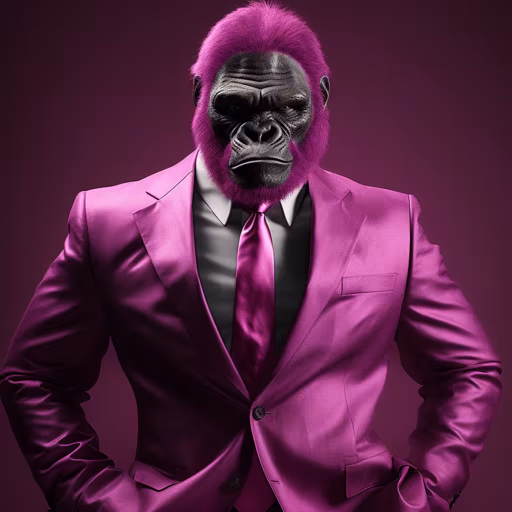 Cinematic Gorilla 🦍 🤵 