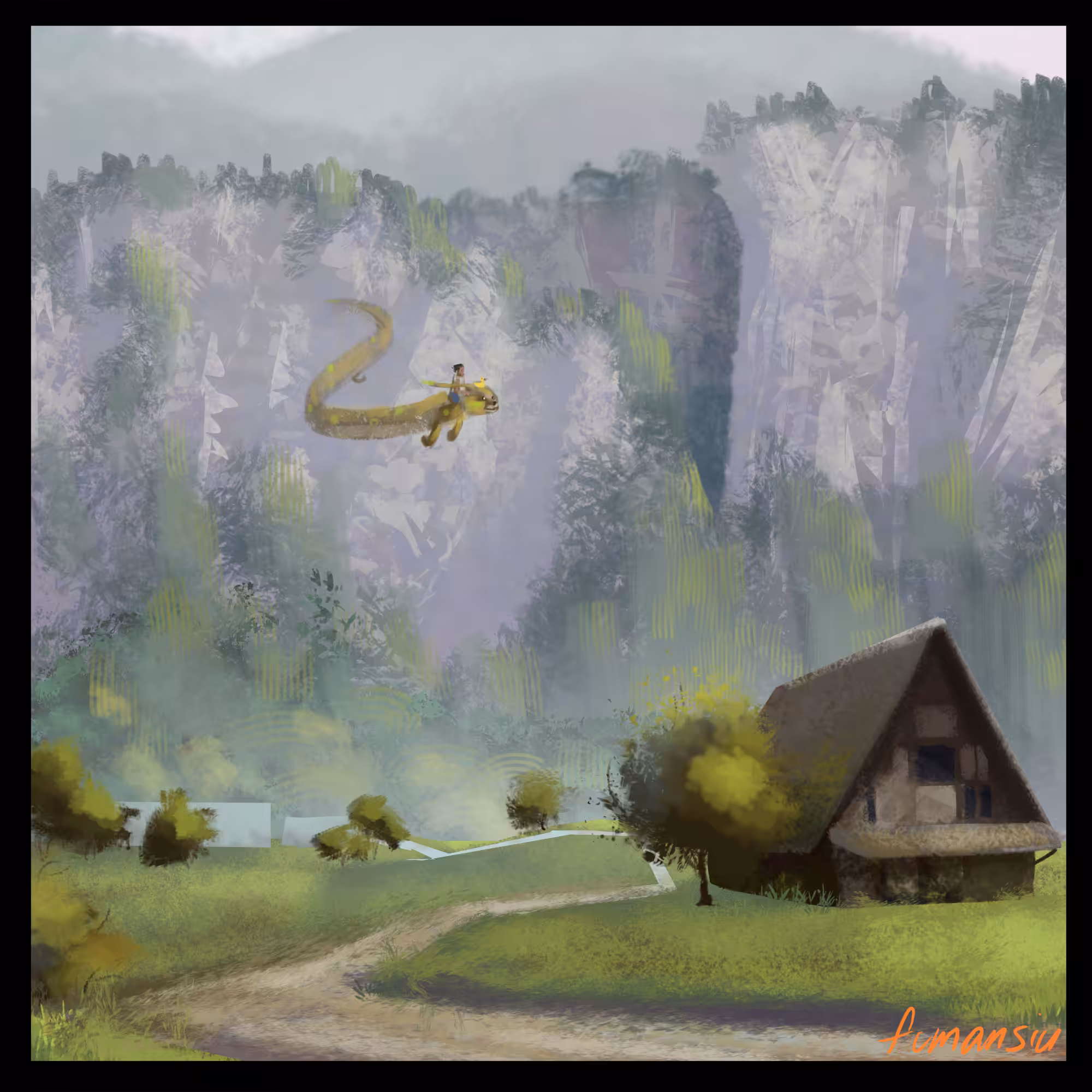 Countryside Flight