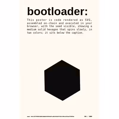 bootloader: selfie #301