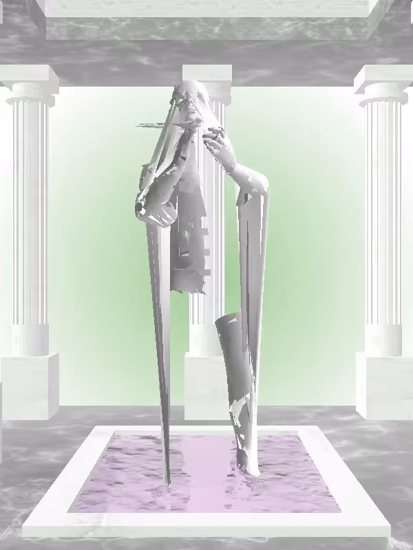 The Cheering Phantom Grey Man #622