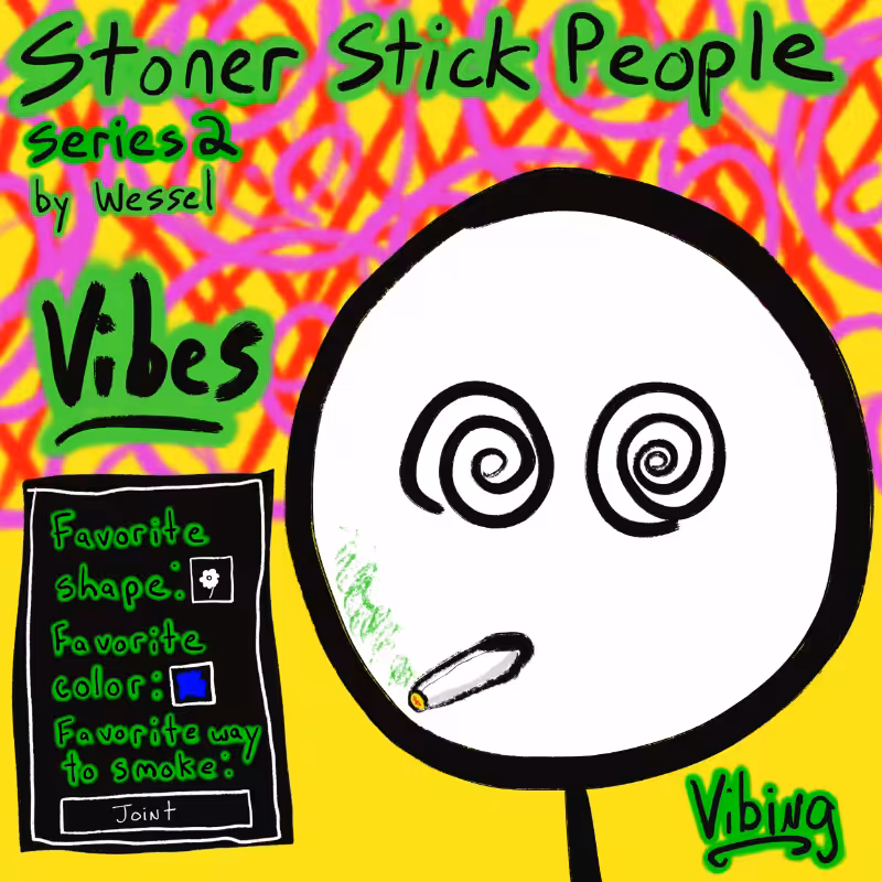 Stoner Stick People Series 2 #32