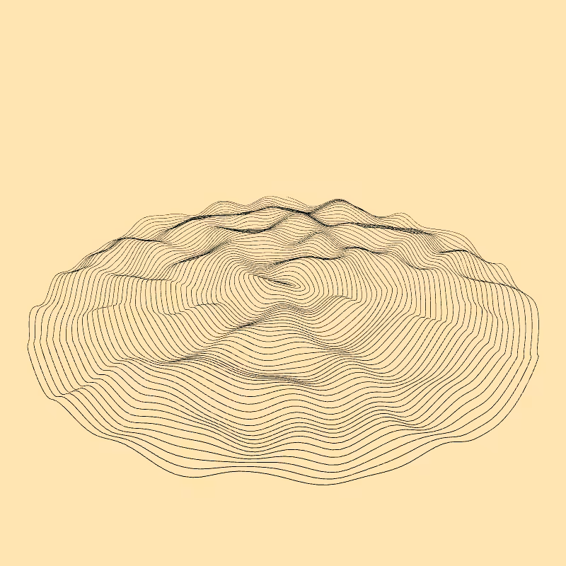 Spiral landscape