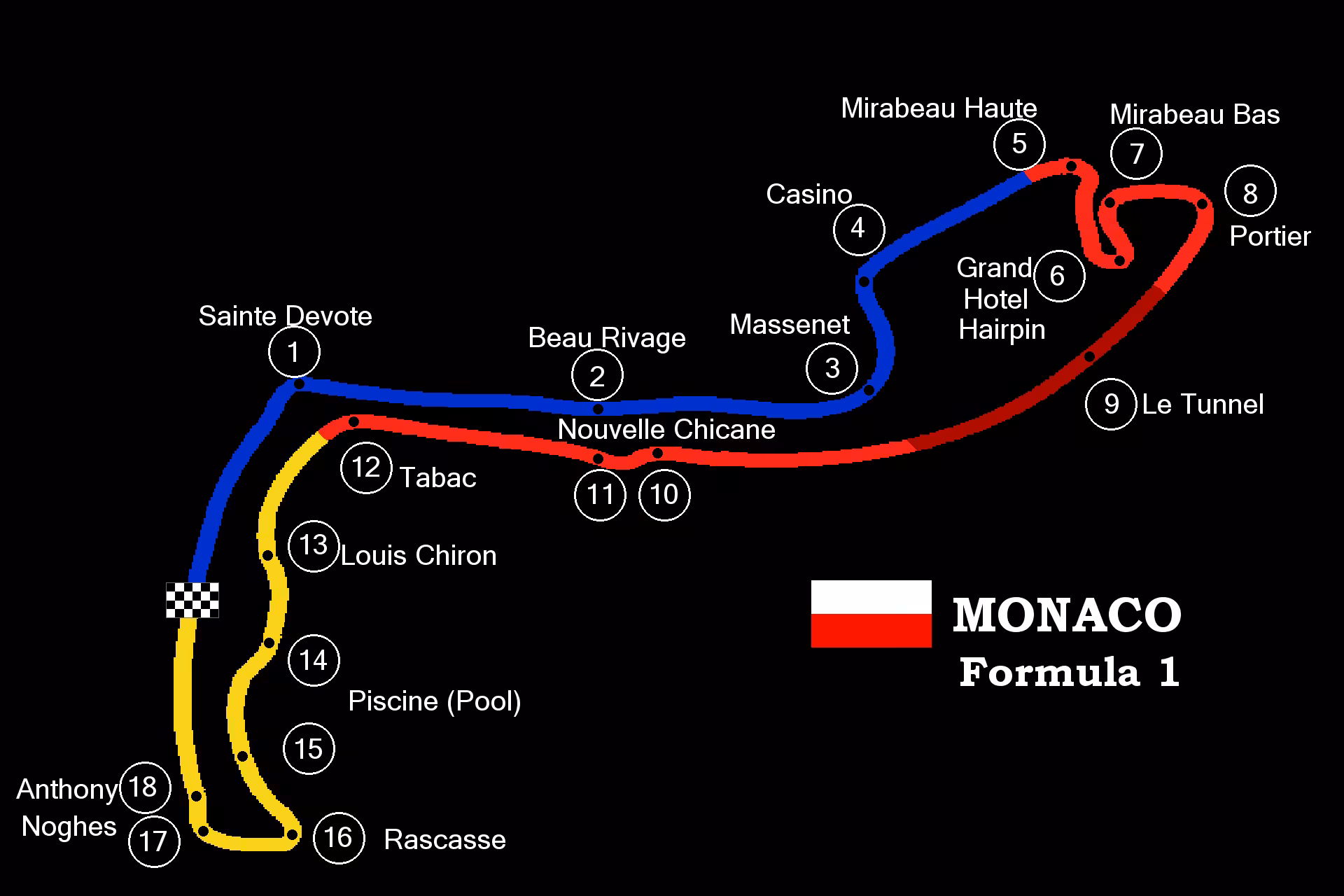 Circuit #001 Monaco GP