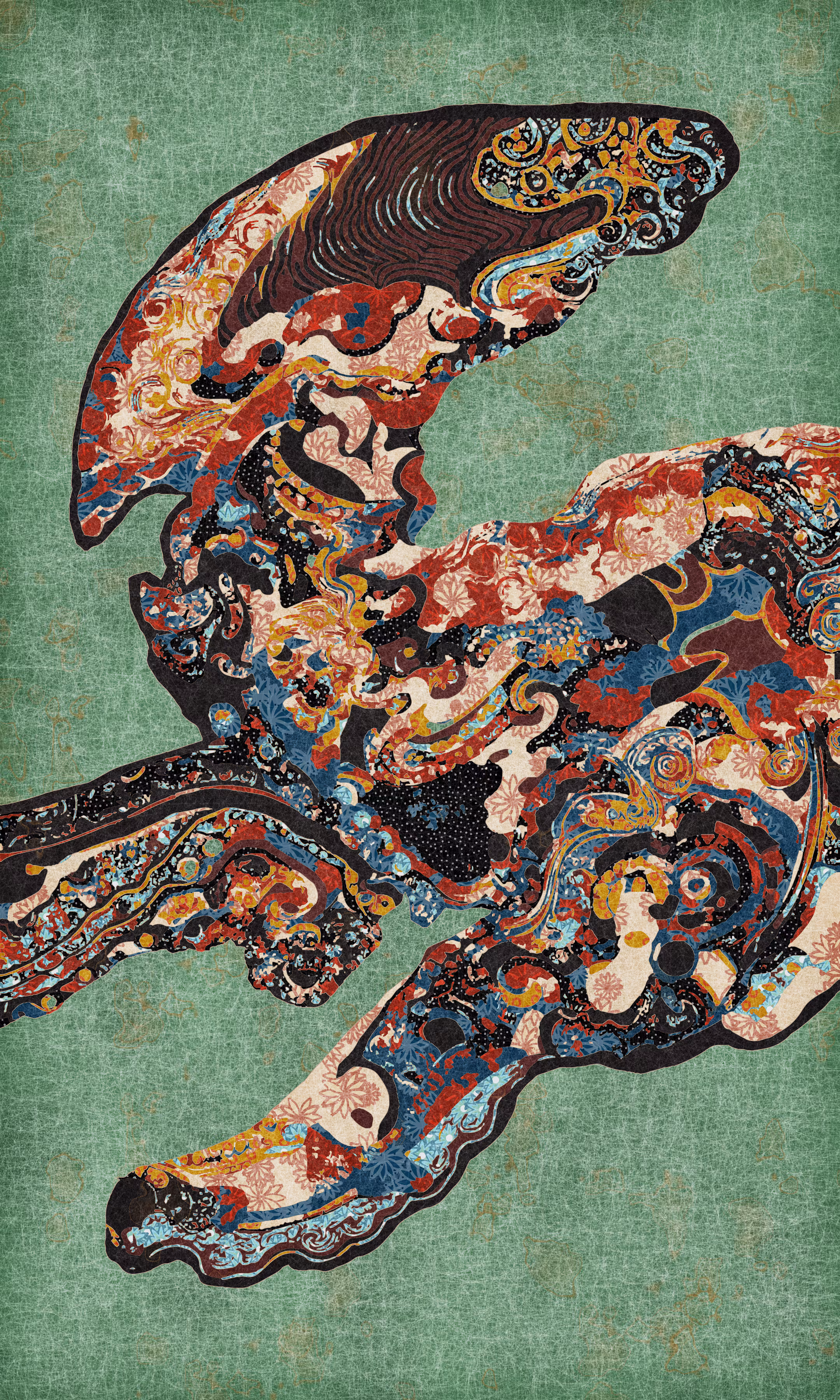 Cresting Figure