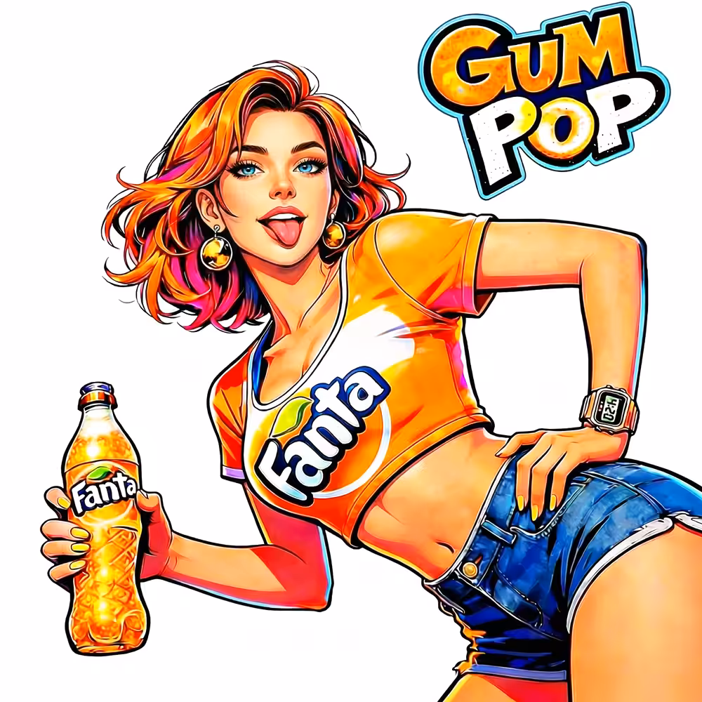 GUM POP - Sugar Rush Society: GUM POP 026 - Fanta Pop Queen