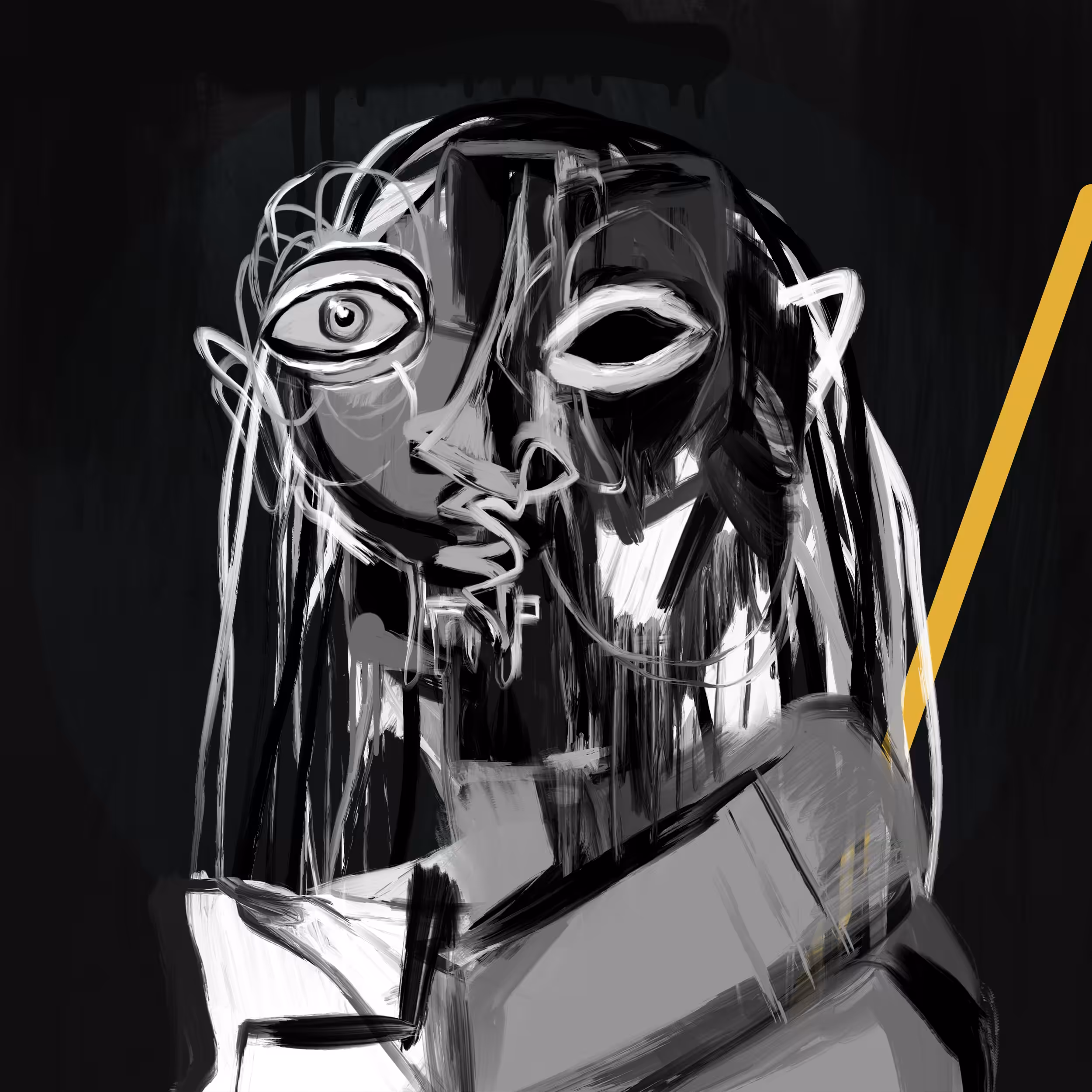 The Unknown Painter (Silver) #186