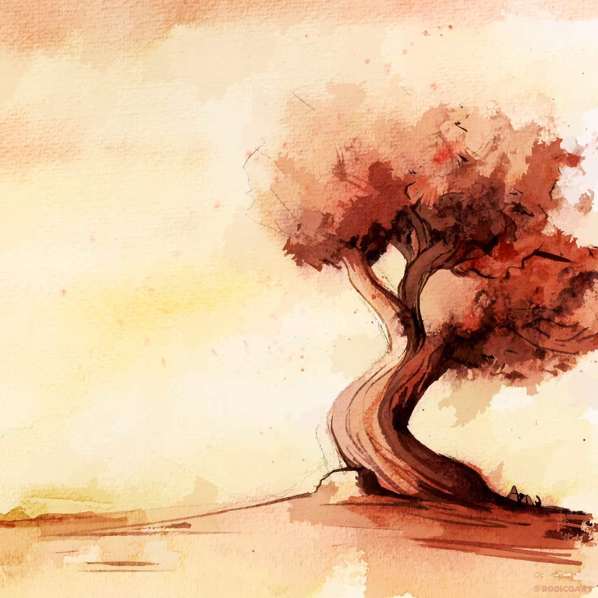 Tree 0025 : The dancing child