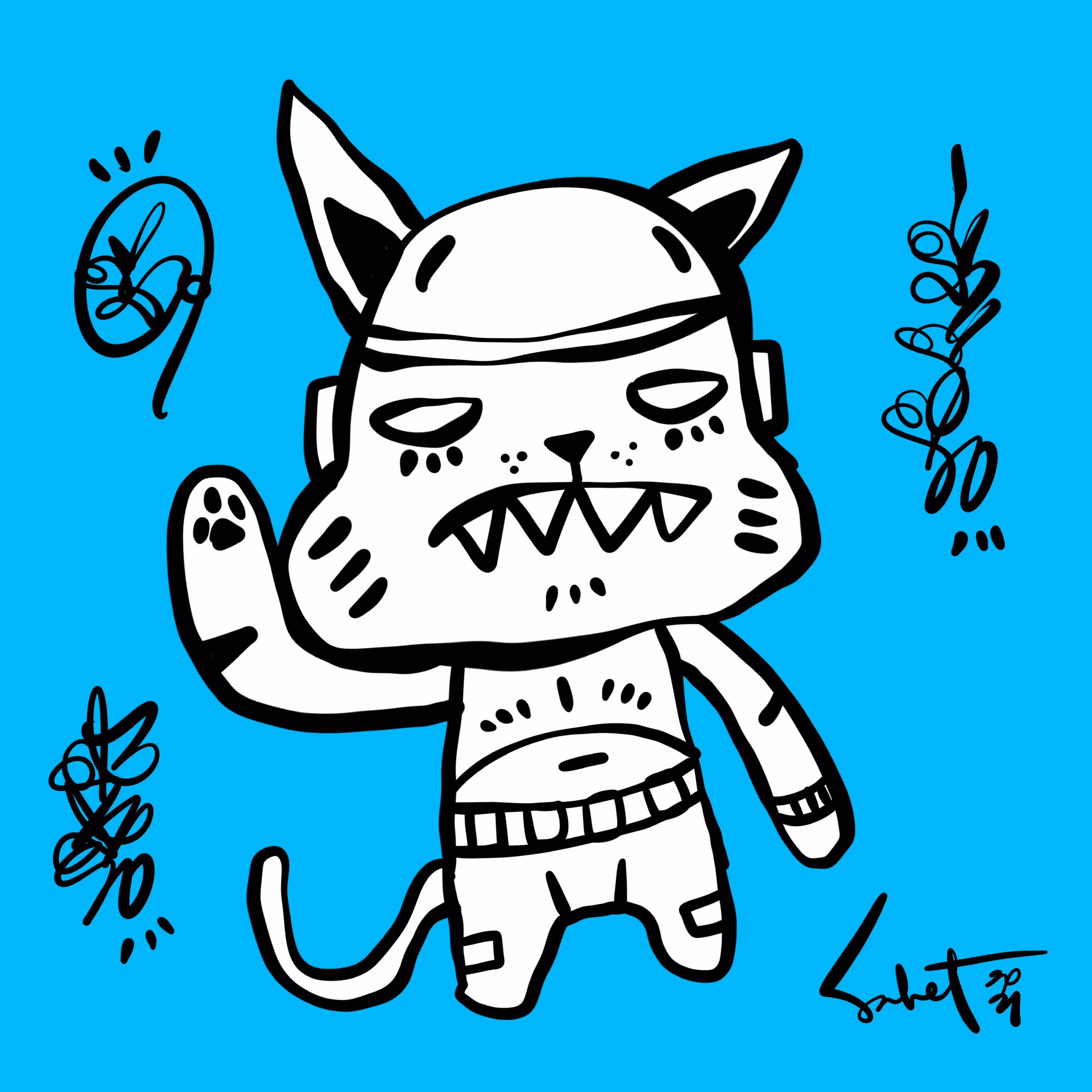 Ugly Kitties by Sabet #124