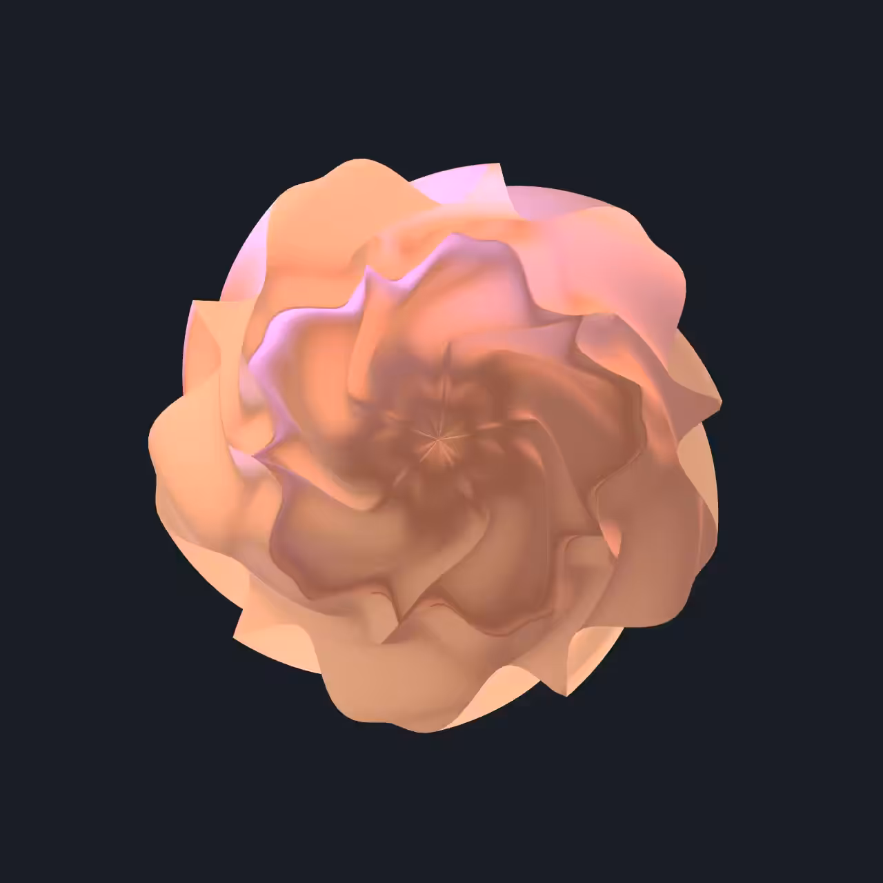 Liveforms of Generative Geometry — Coral Rose