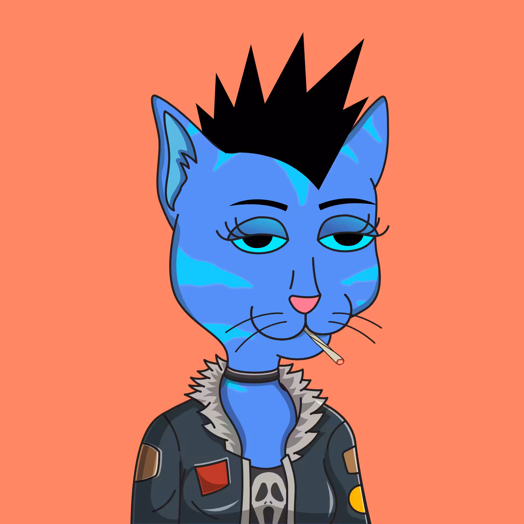 Girl Cat #476