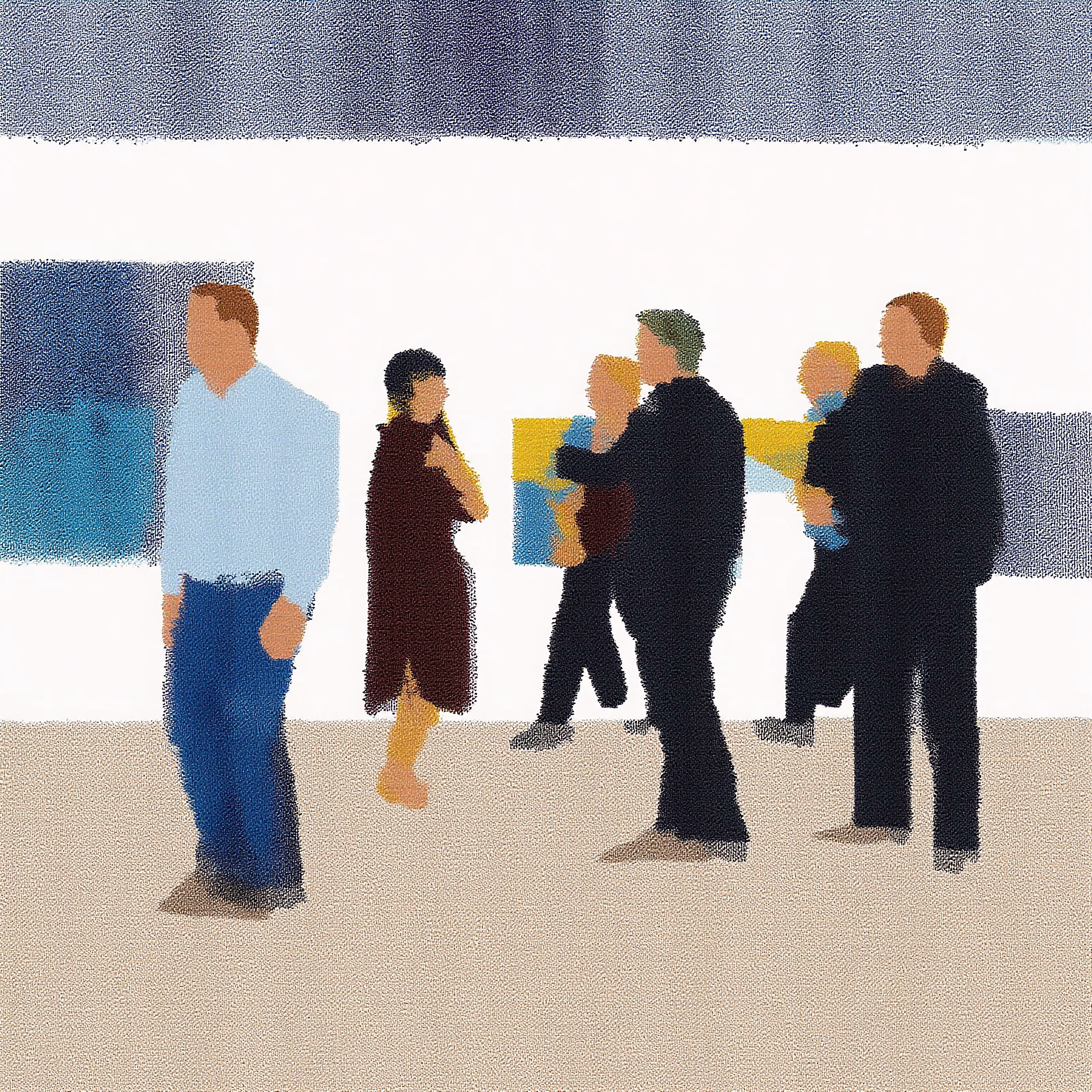 AI Artist Gallery Opening