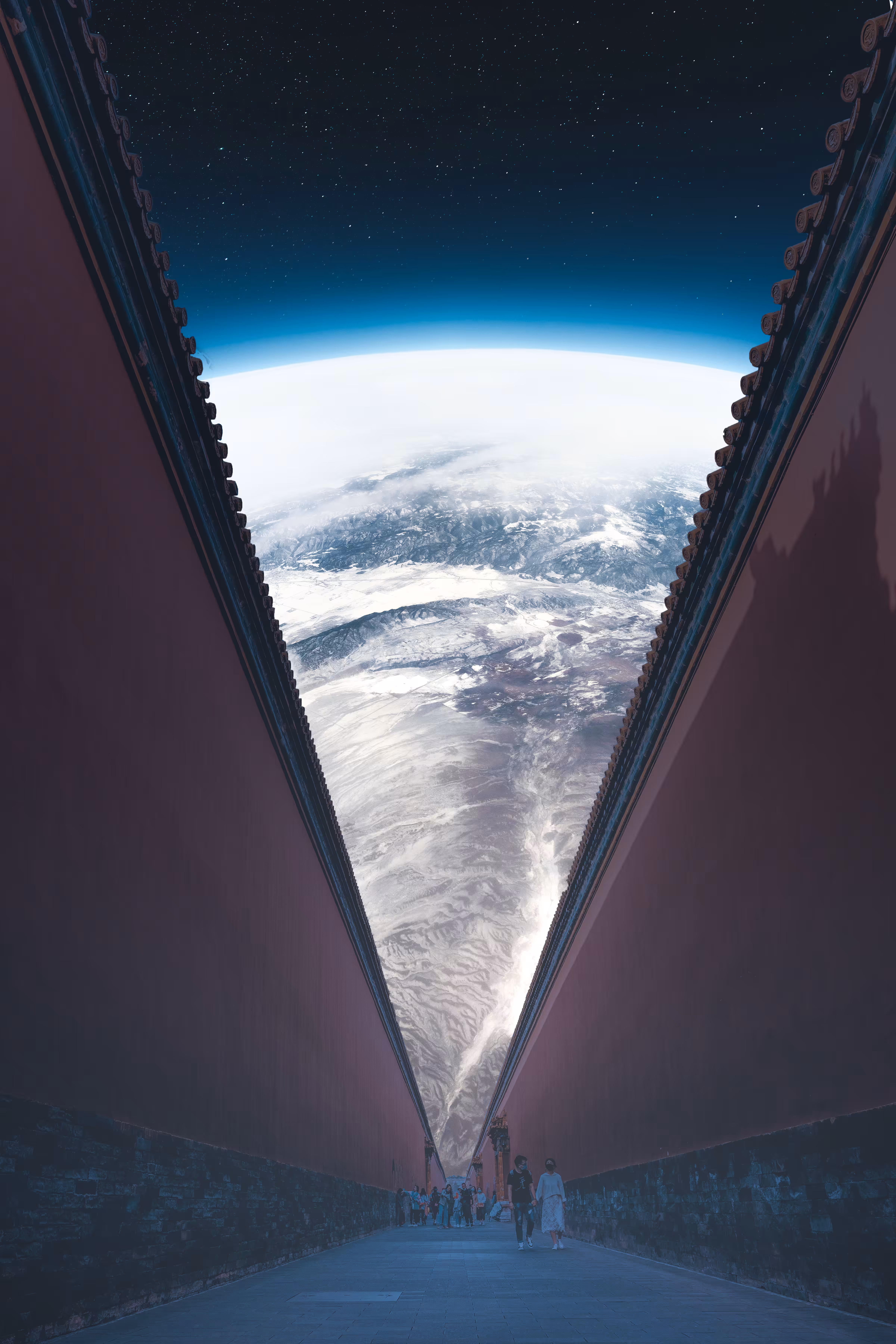 A shot from moon