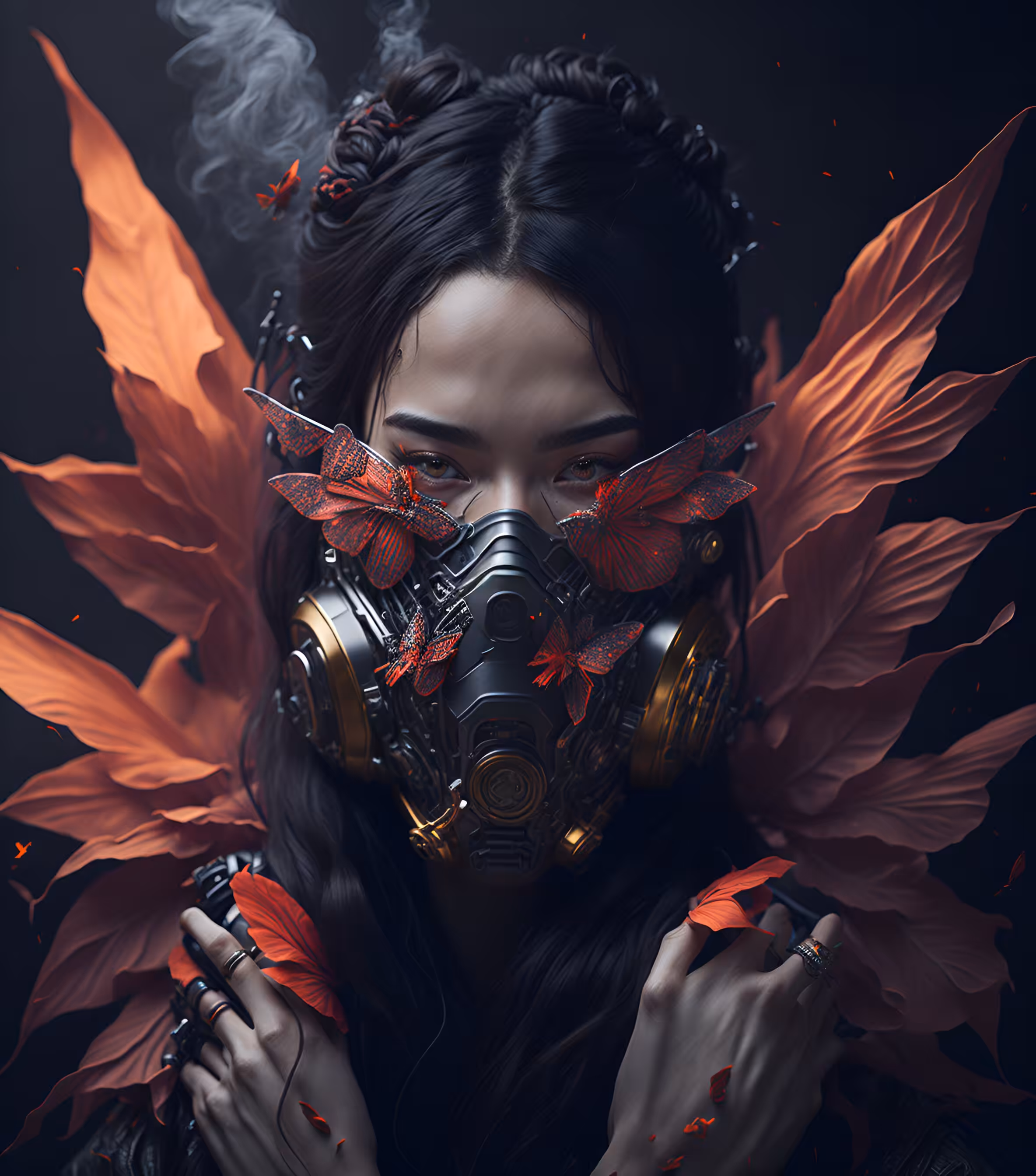 MASK, ROSE & Butterfly