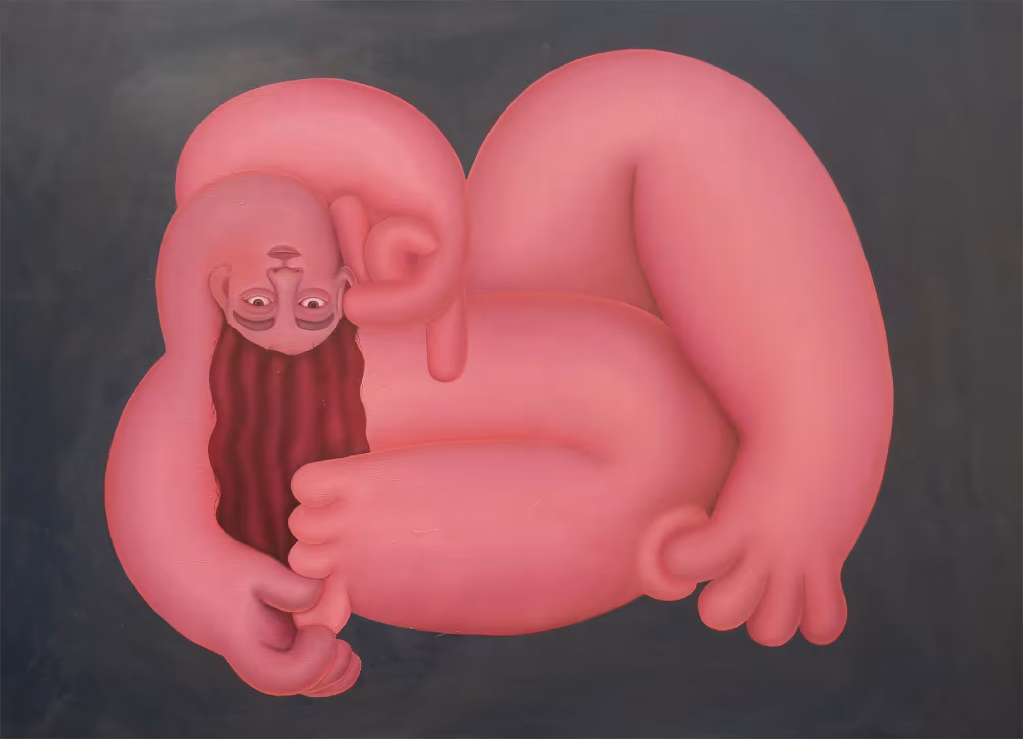 Tangled Pink Figure