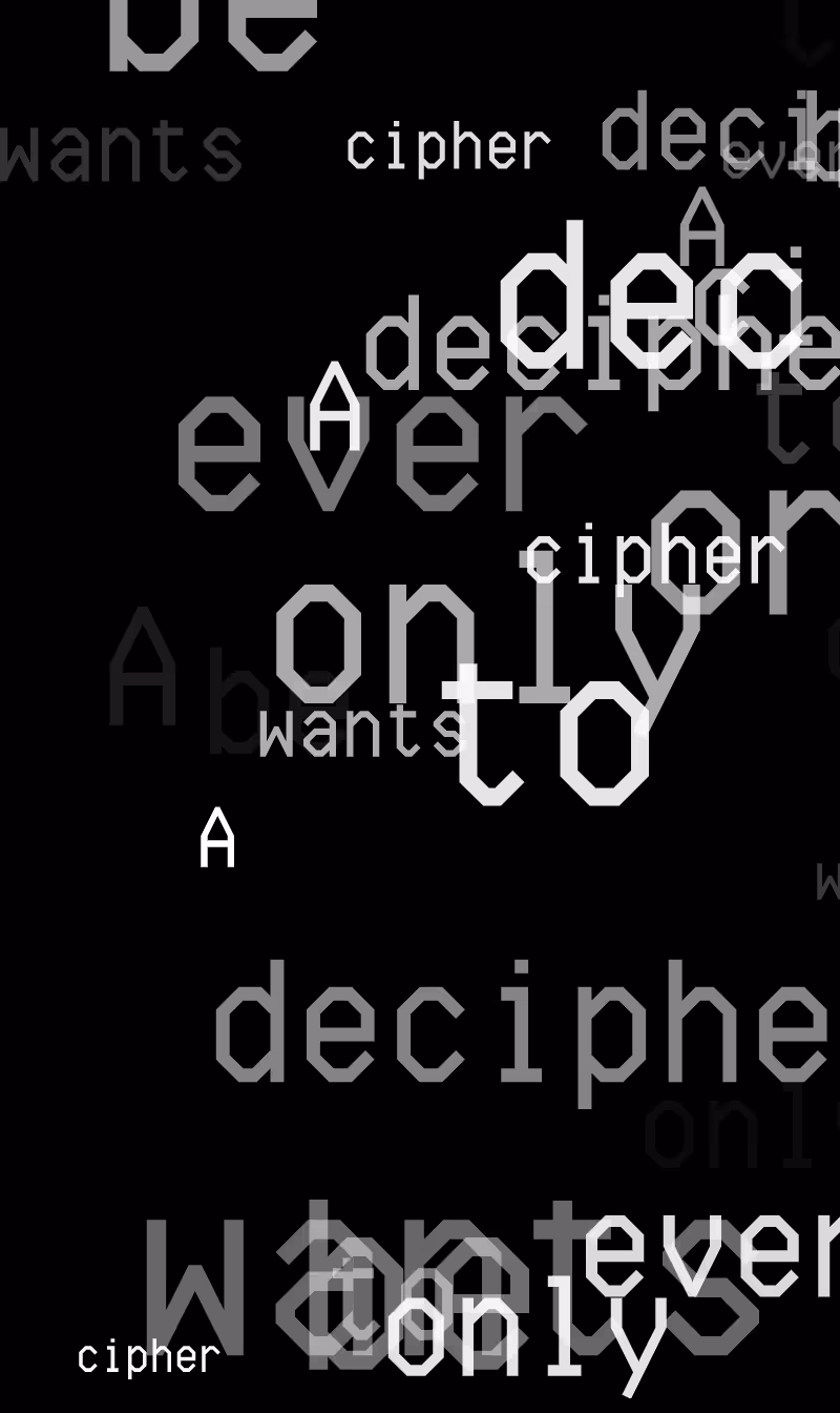 CRYPTIC POEMS #209 | AOLS #999