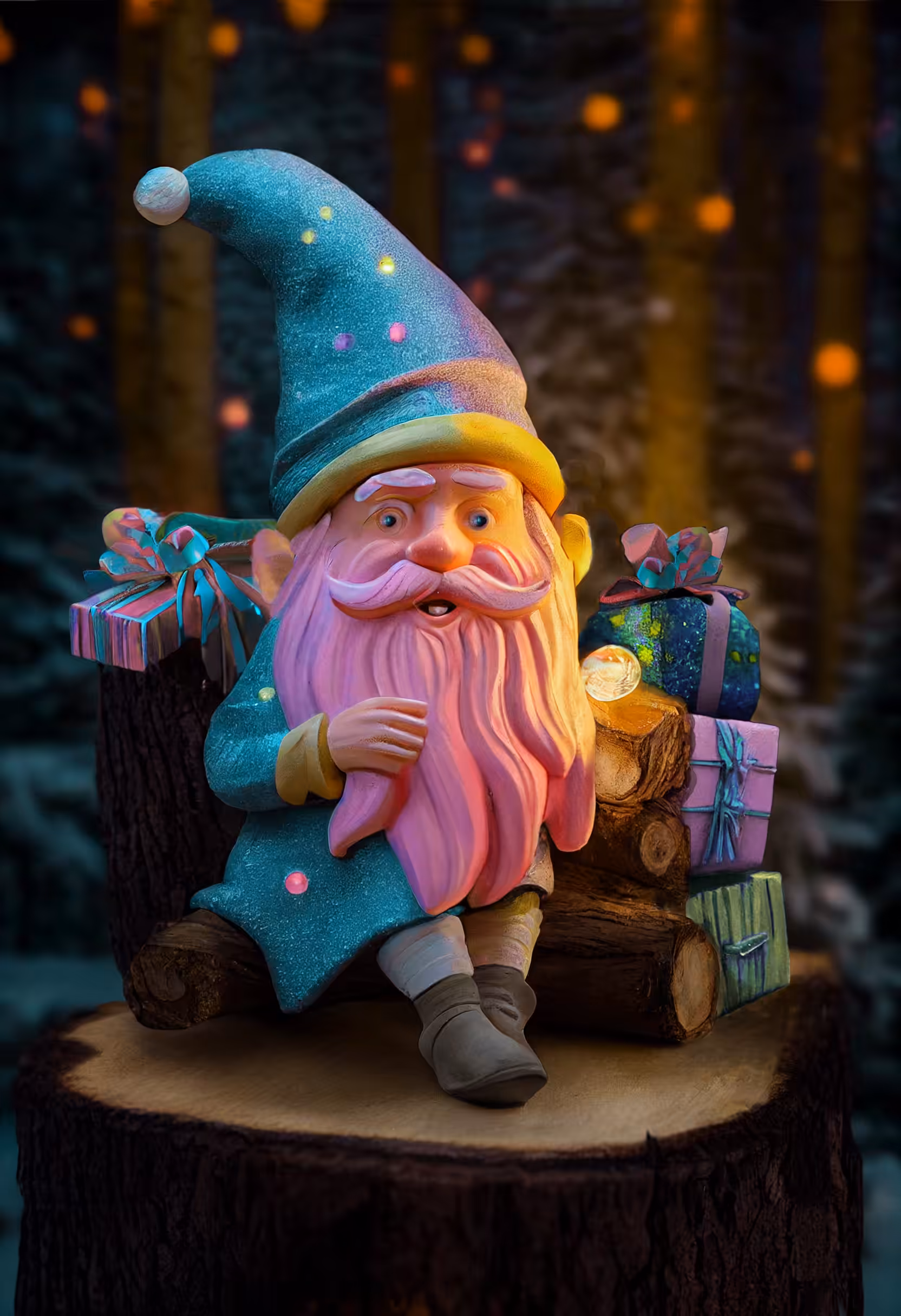 Forest Bounty: Santa Gnome #15/30