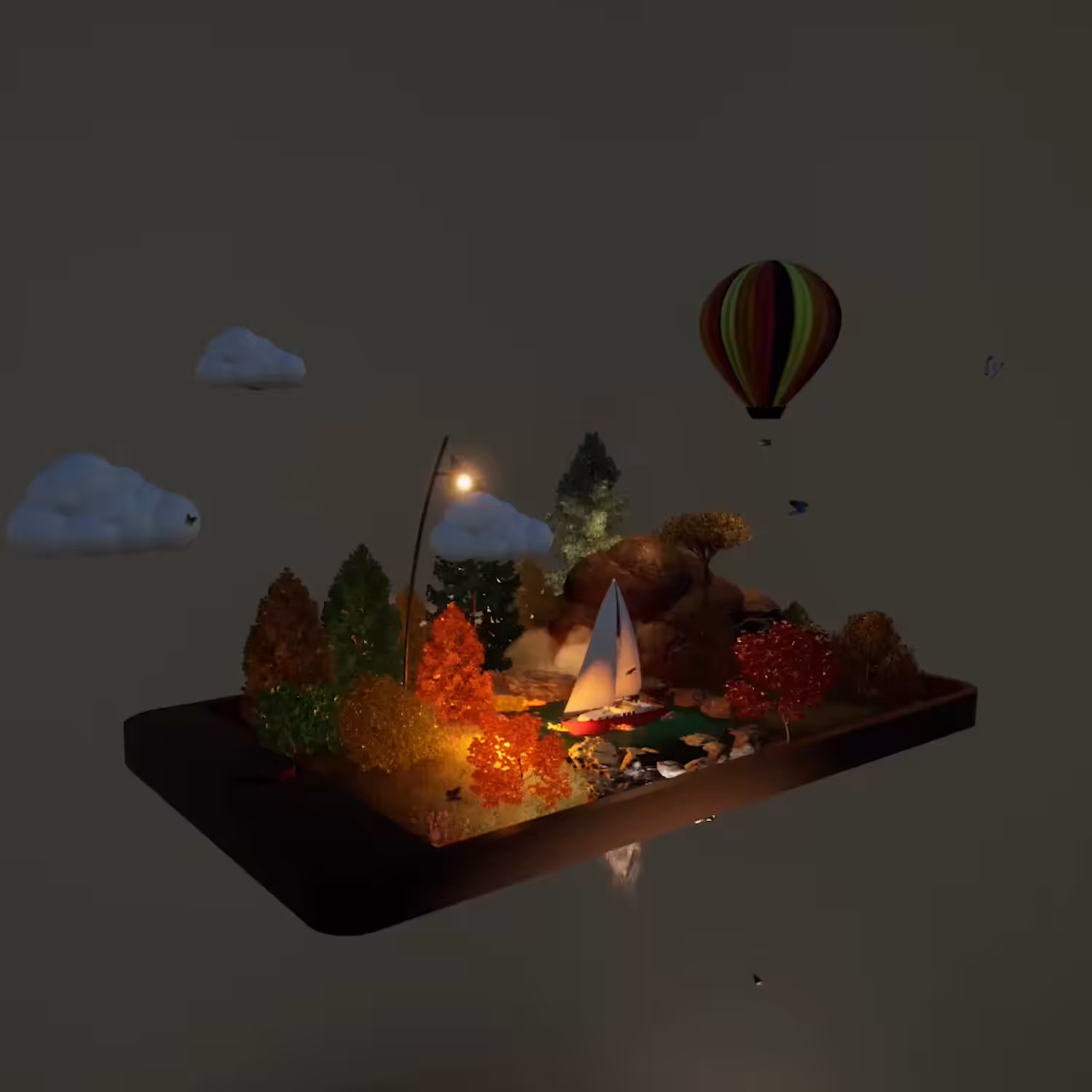 Night Garden on your Phone