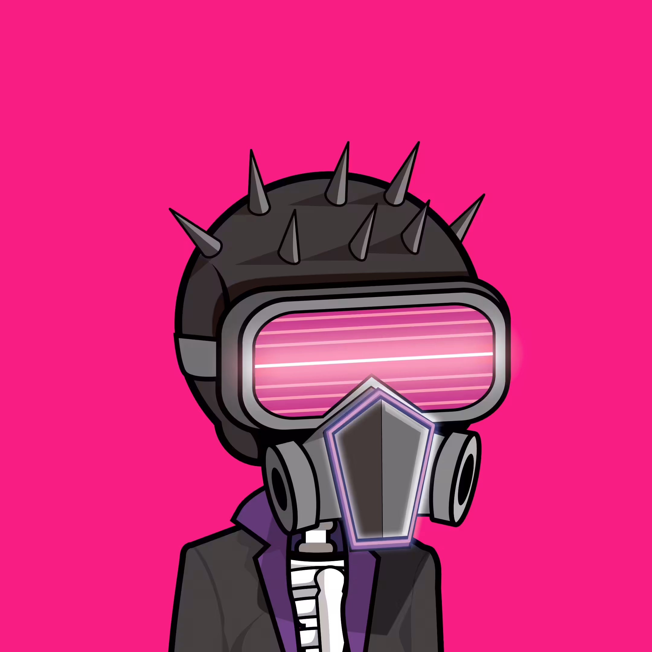 Edgar The Skeleton - CYBERPUNK II #78