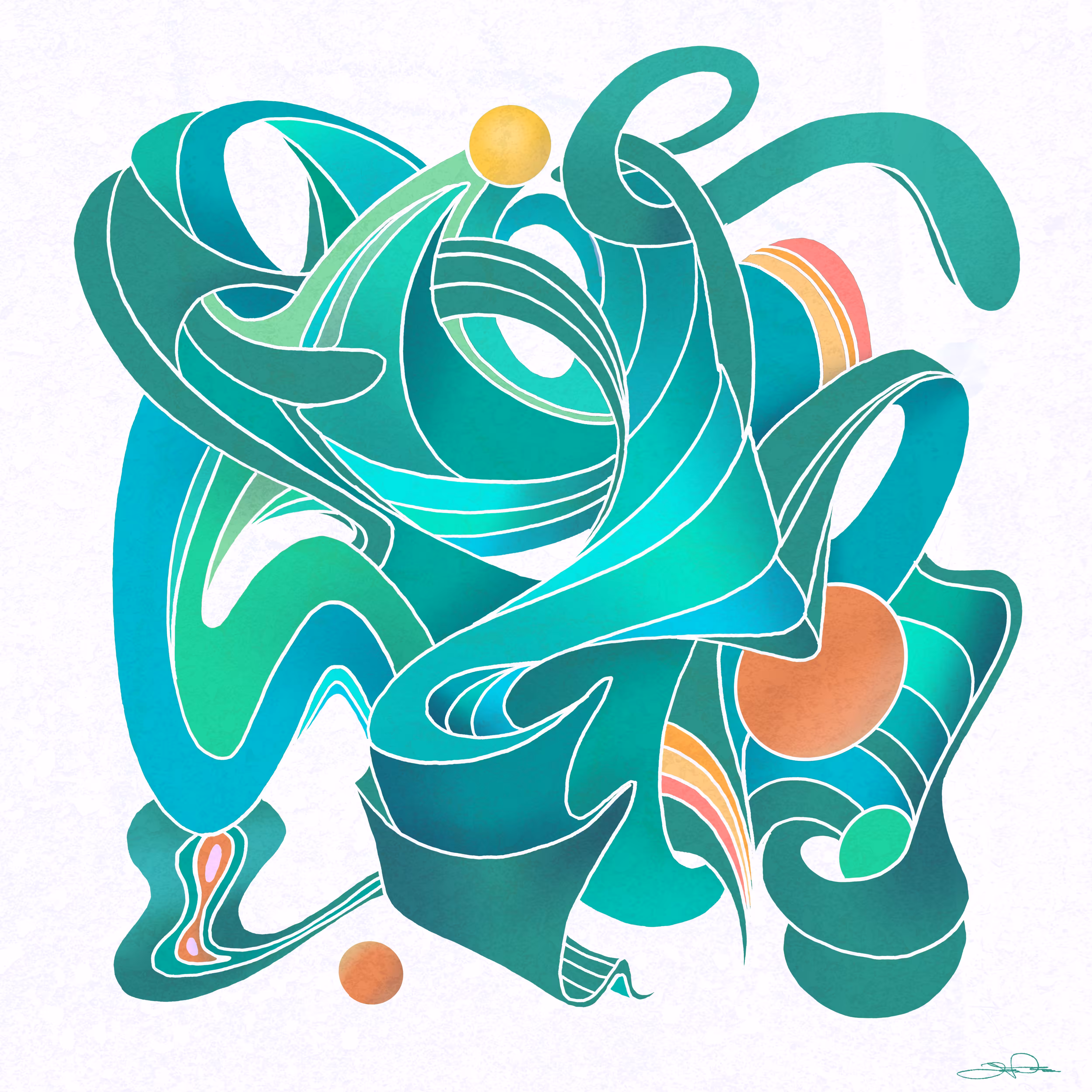 Hydroglyphics # 75