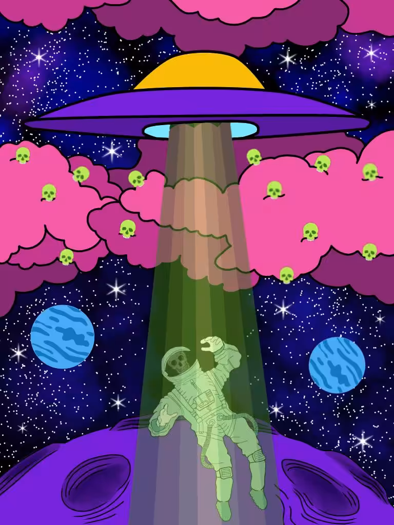 Skull in Space