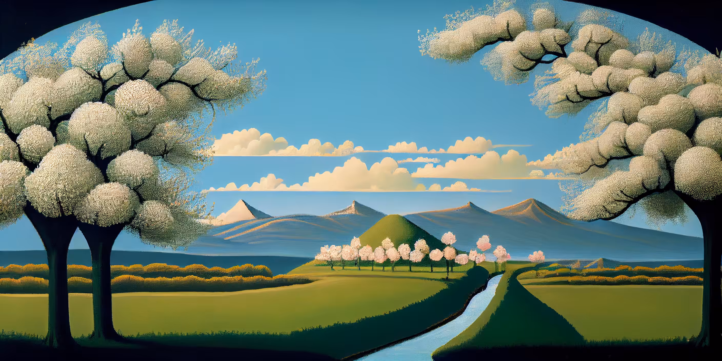 Spring Landscape Banner #3