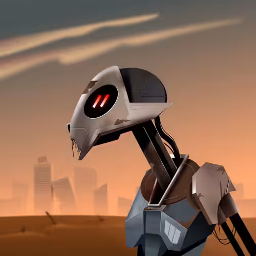 Savage Droids: THEOS Bomber Droid B-3184