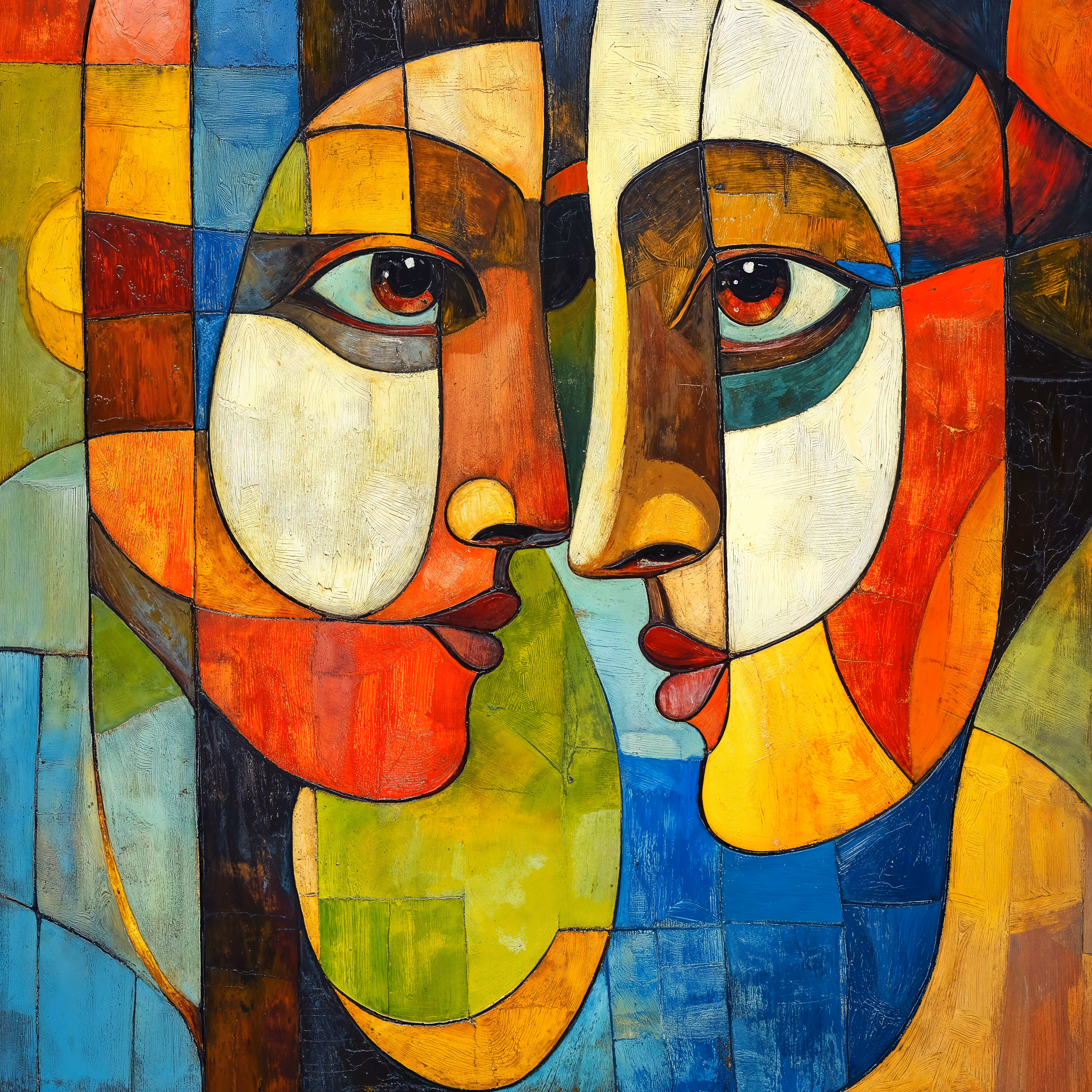 Abstract Cubist-Surrealist #15