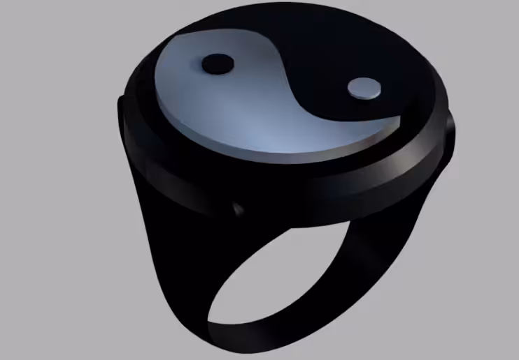 Yin-Yang ring