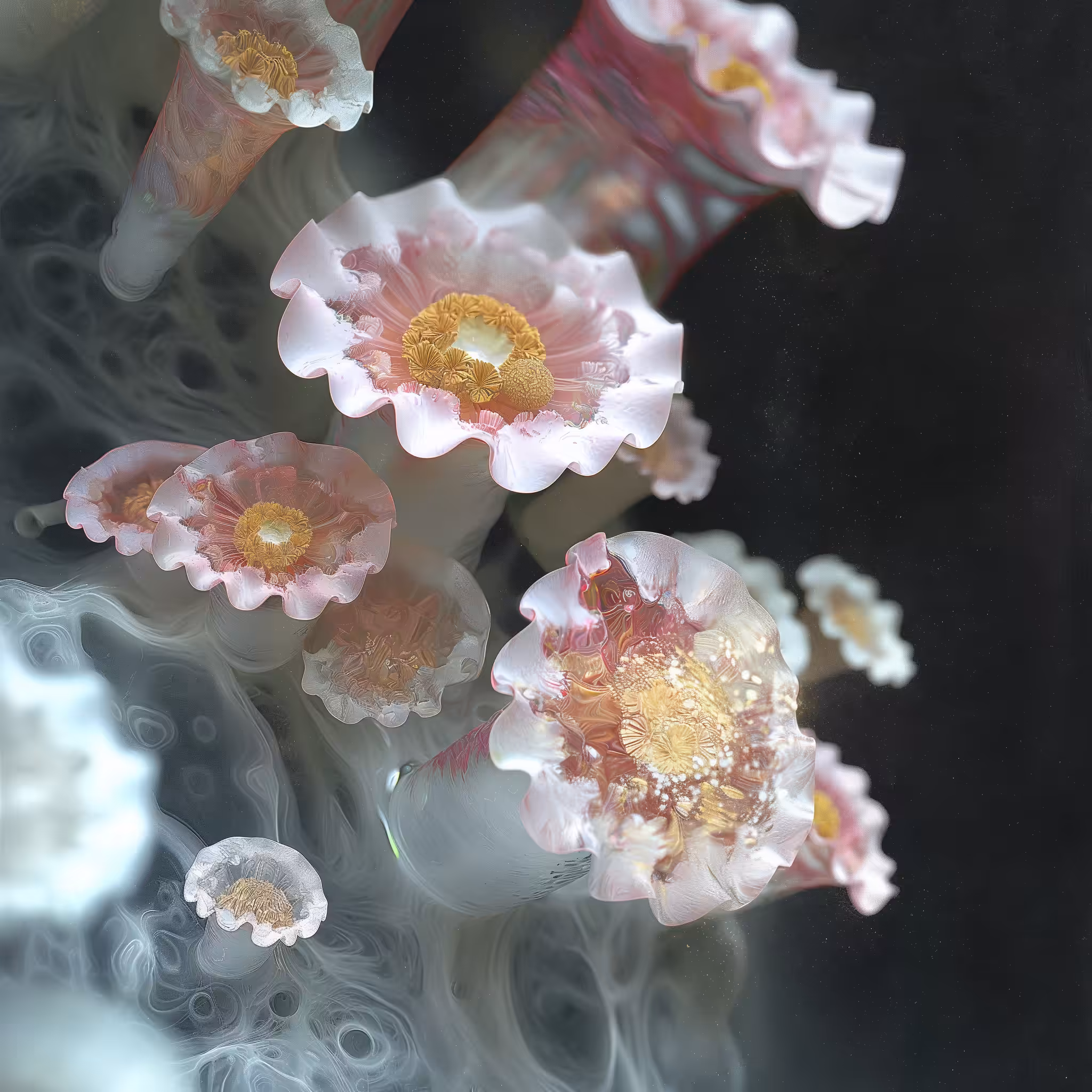 Scanography poster:  Мoss
