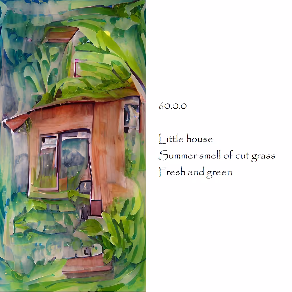 千俳句と俳画 --  1k Haiku and Haiga: Haiku&Haiga_60.0.0