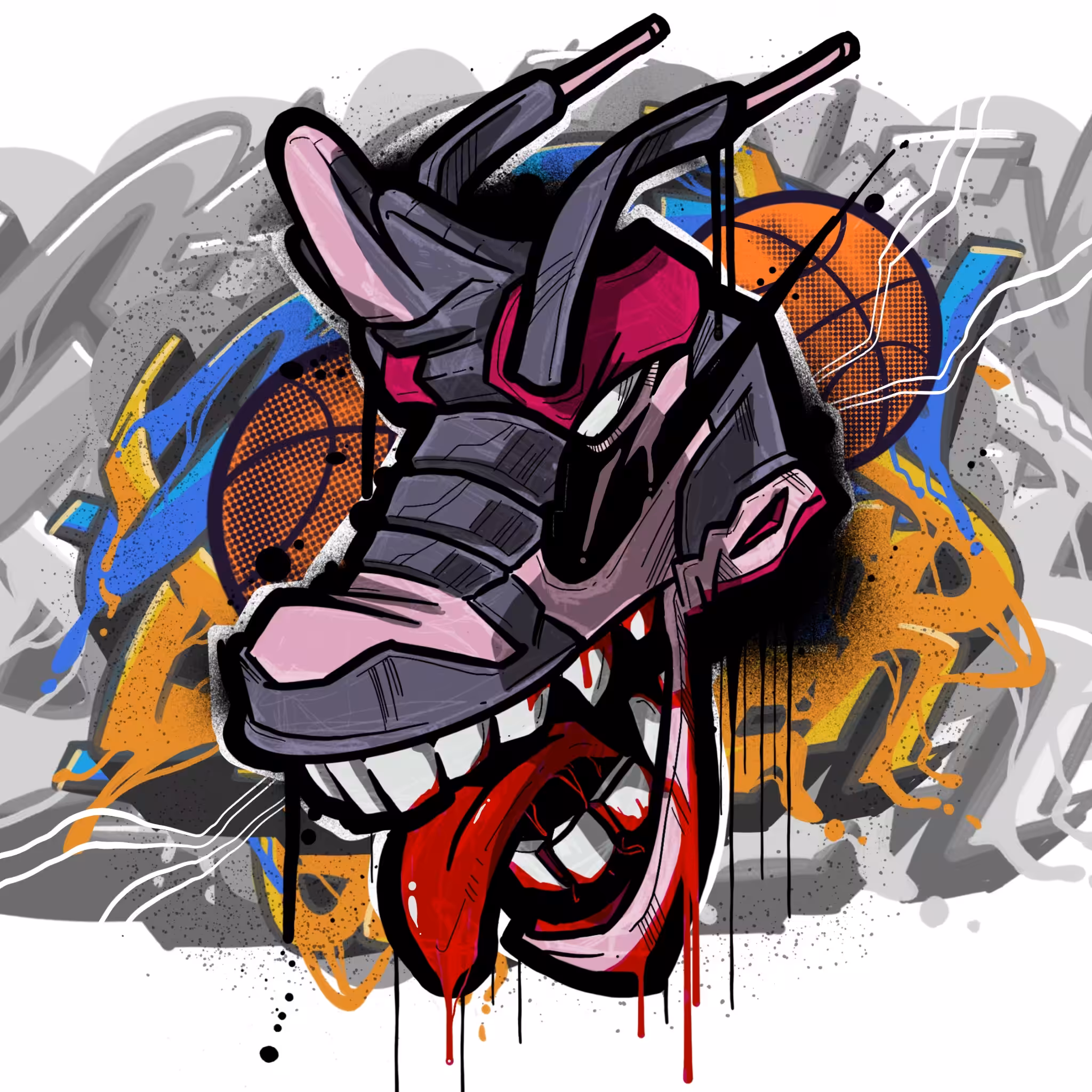 piece of anger above the floor