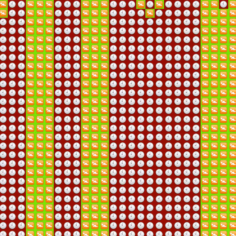 Elementary Cellular Emoji Automata #698