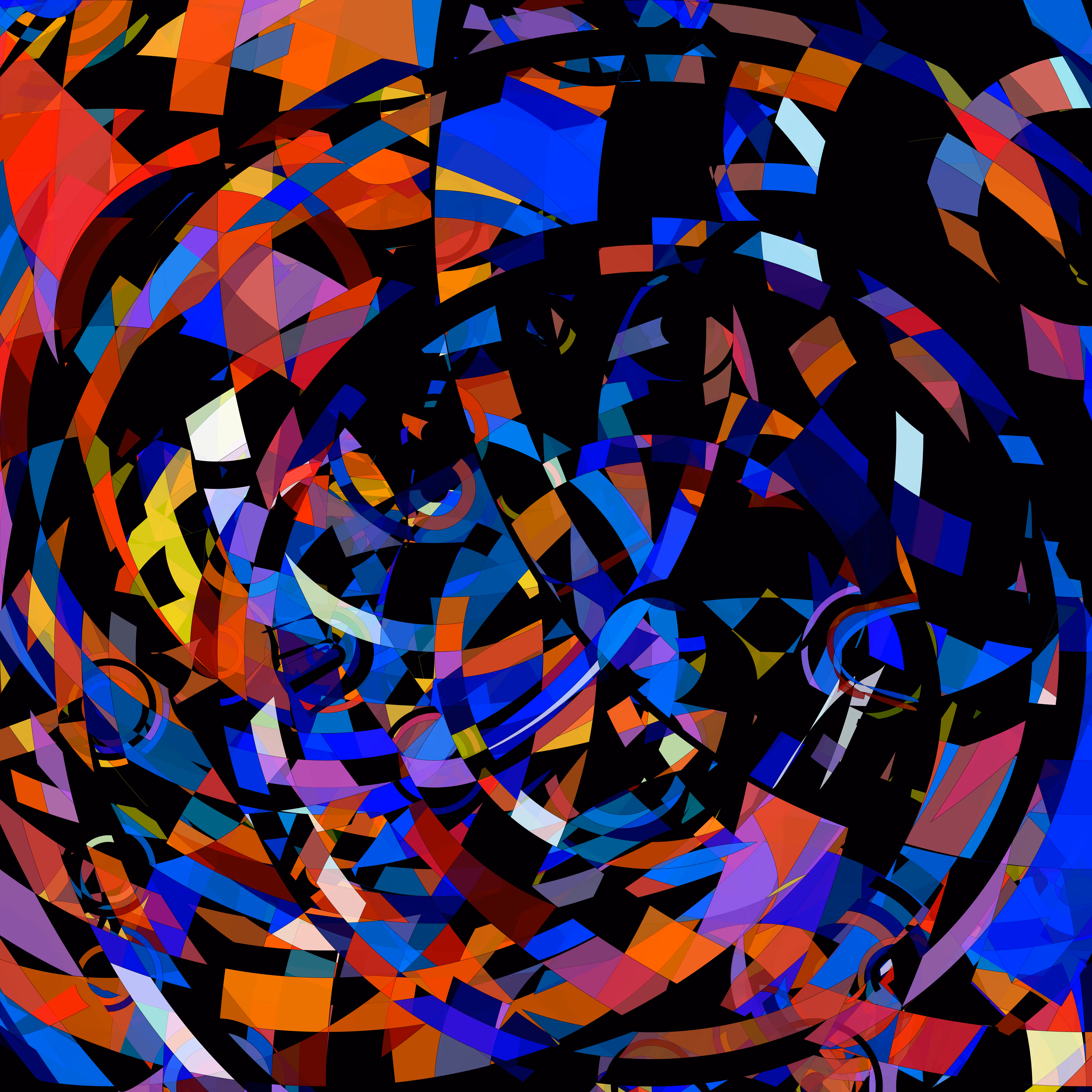 The polycircles four seasons: Winter