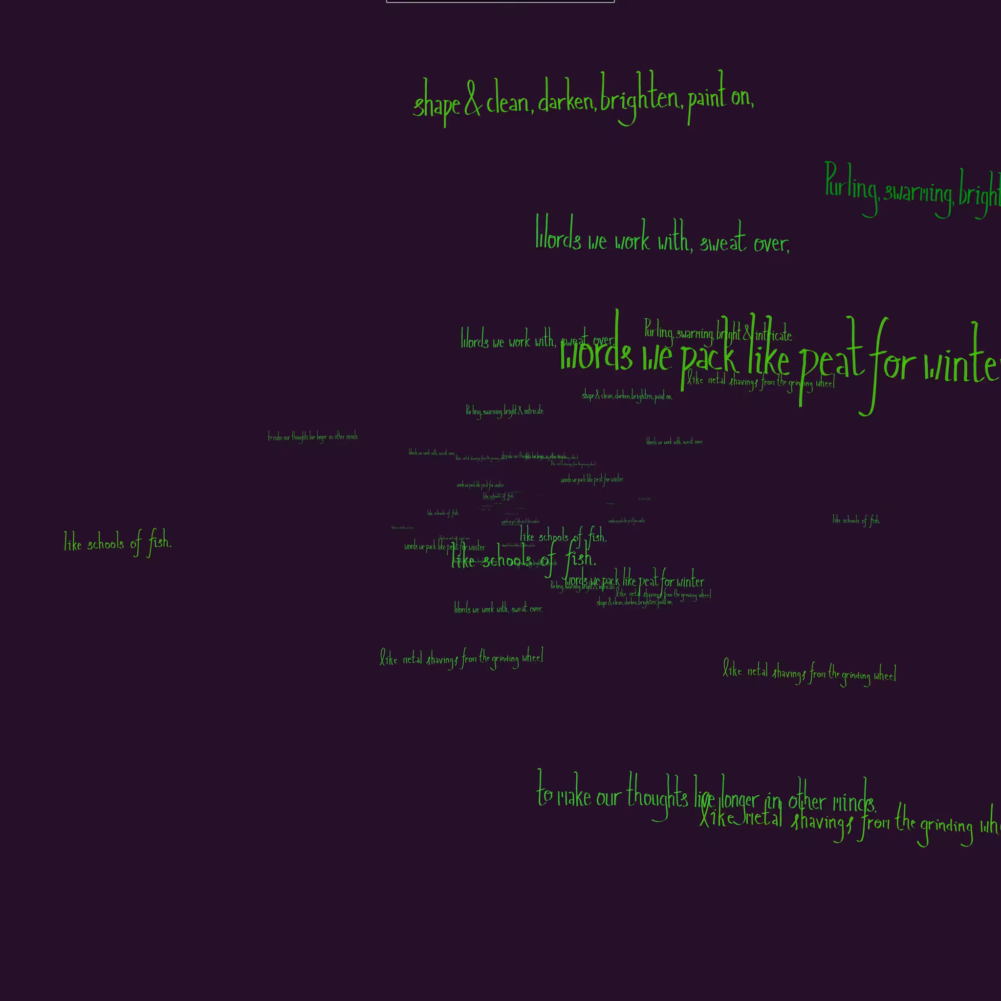 Wordflow #114