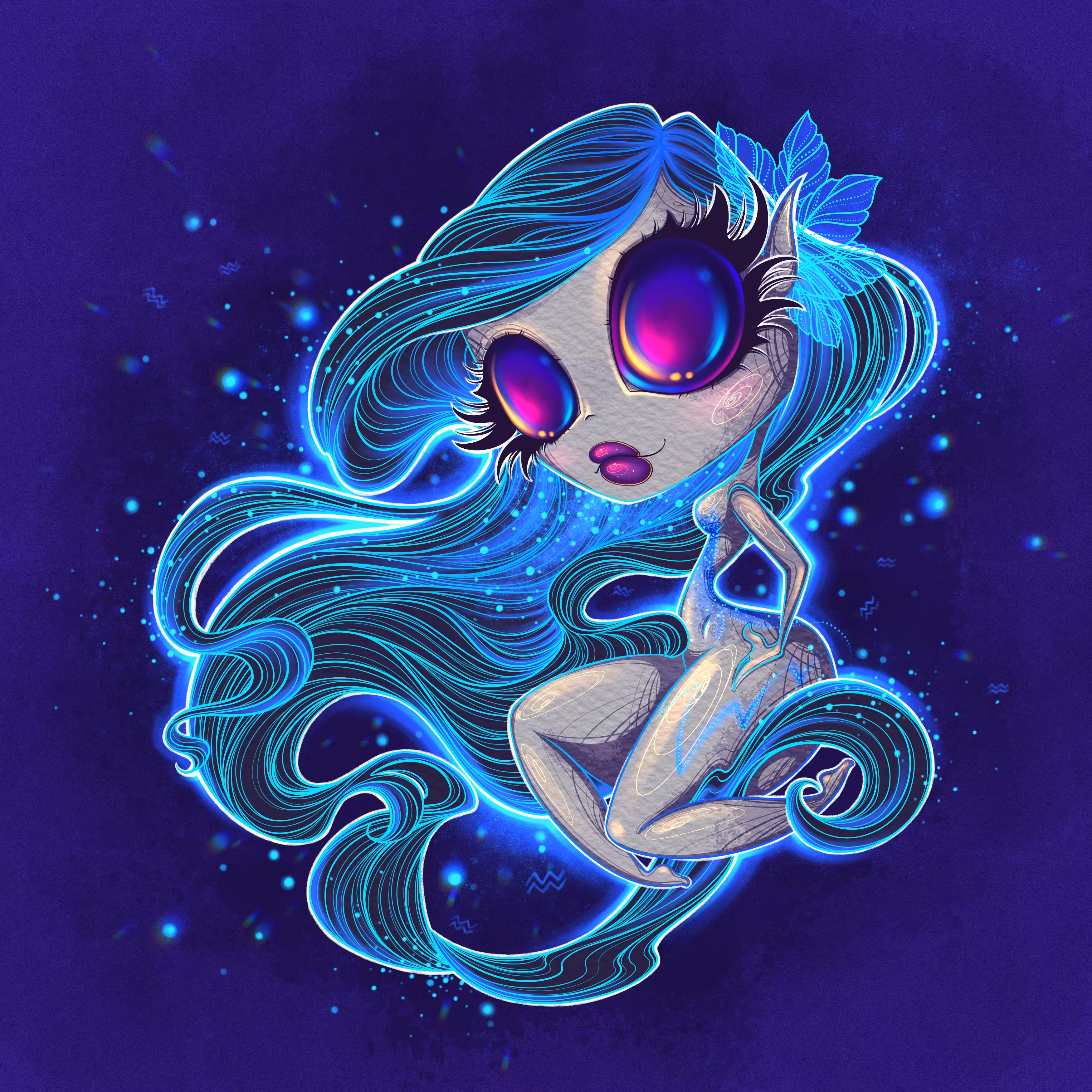Neon Aquarius