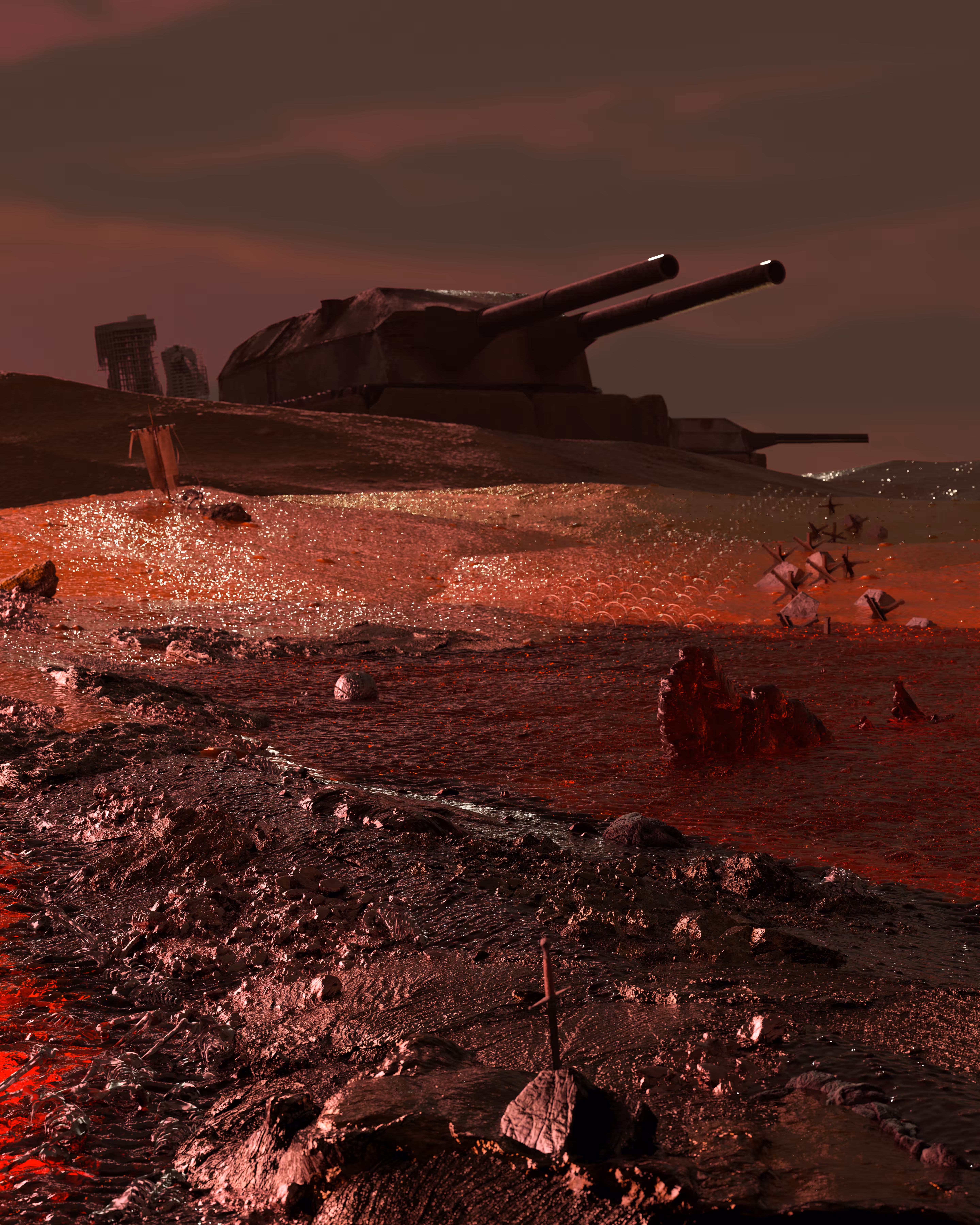 works: Camino escarlata