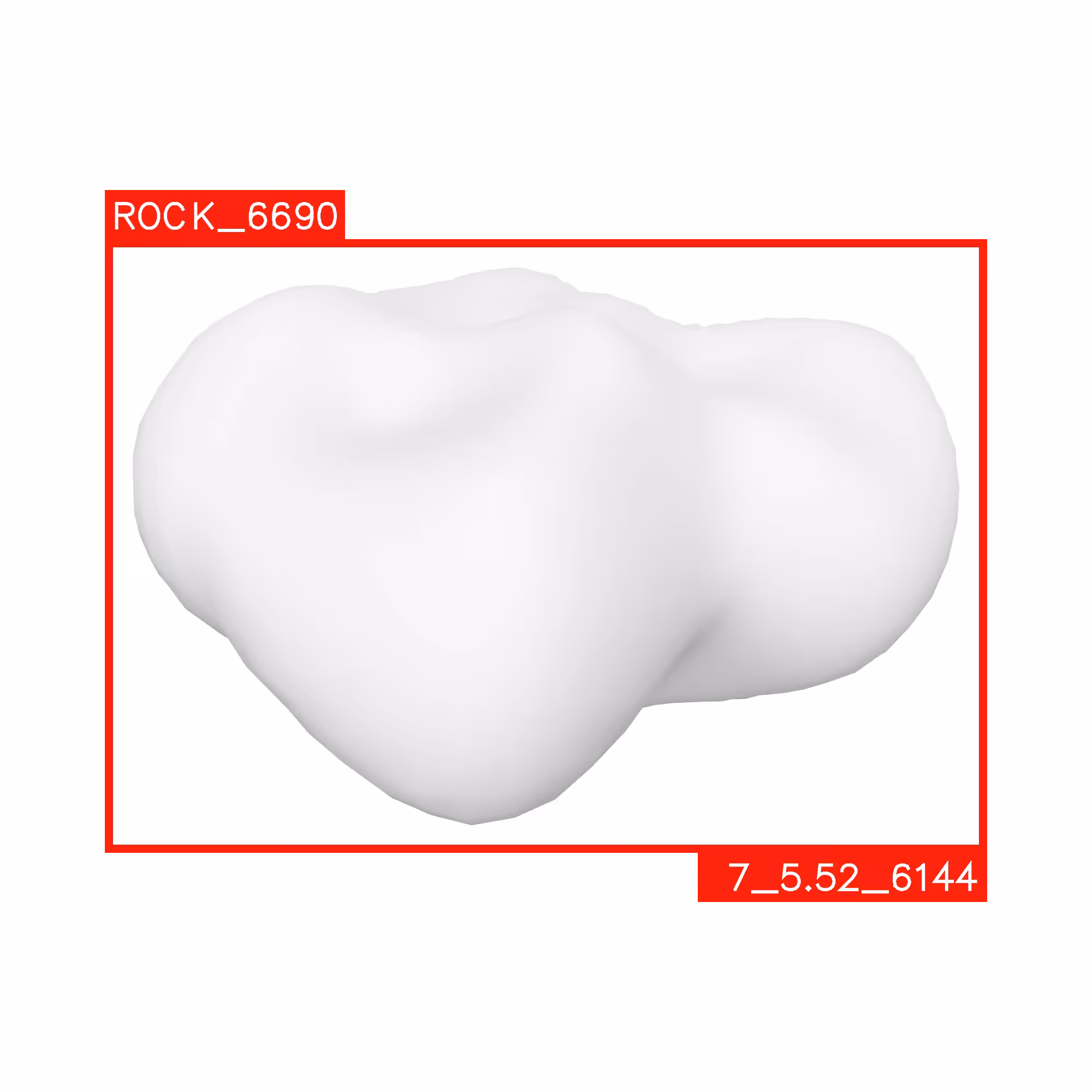 UNSHADED ROCKS: ROCK 6690